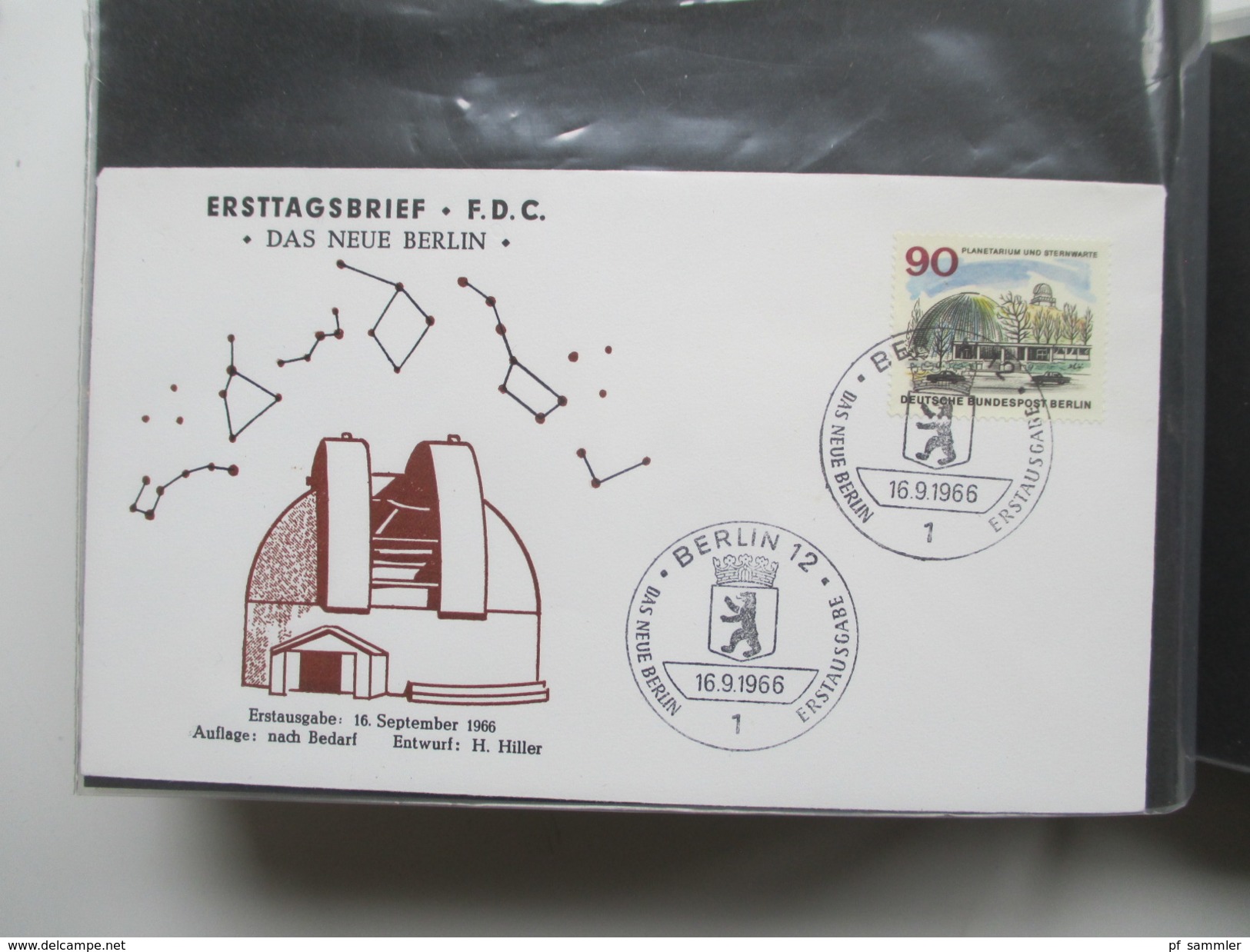 Berlin Belegesammlung 100 Briefe. Bedarf / FDC 1953 - 1972. Interessante Stücke / Stöberposten! Hoher Katalogwert!!