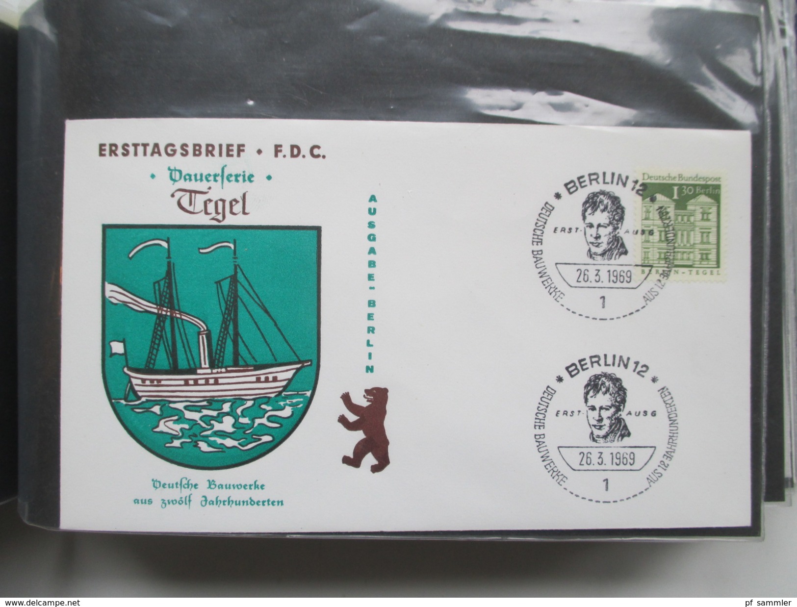 Berlin Belegesammlung 100 Briefe. Bedarf / FDC 1953 - 1972. Interessante Stücke / Stöberposten! Hoher Katalogwert!!