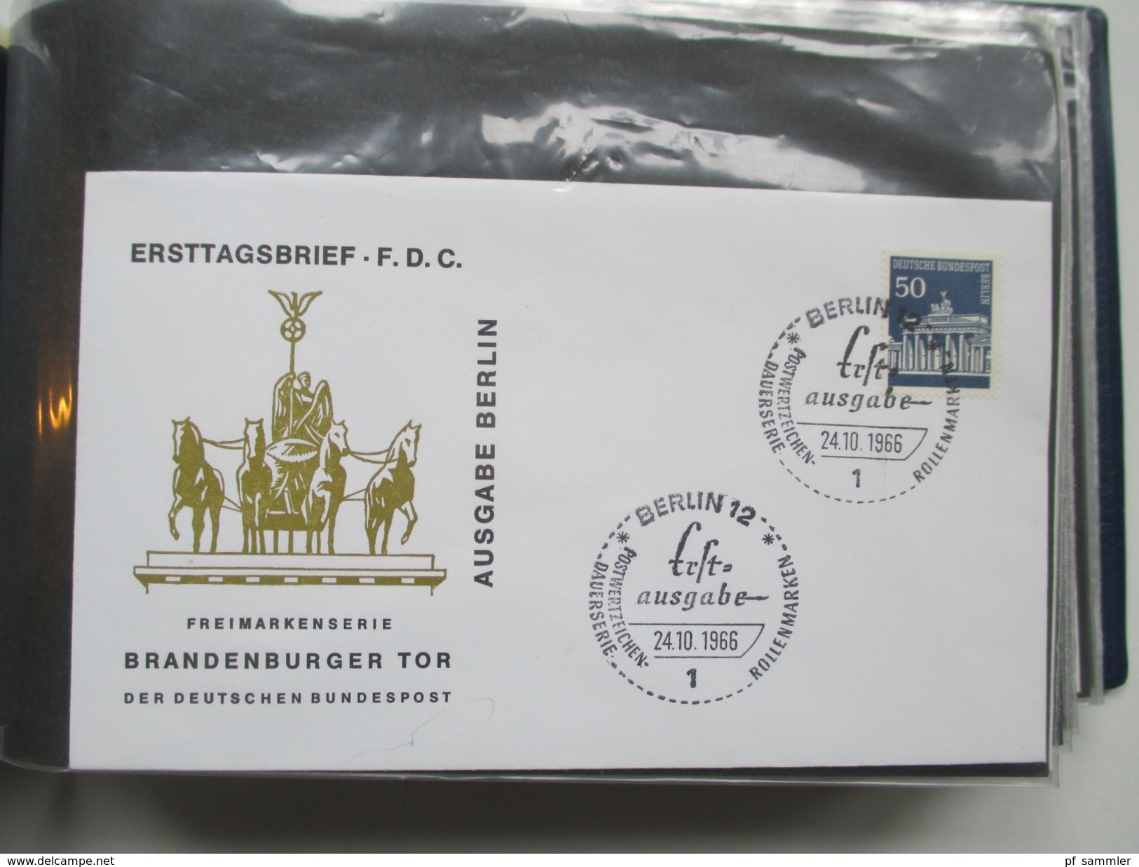 Berlin Belegesammlung 100 Briefe. Bedarf / FDC 1953 - 1972. Interessante Stücke / Stöberposten! Hoher Katalogwert!!