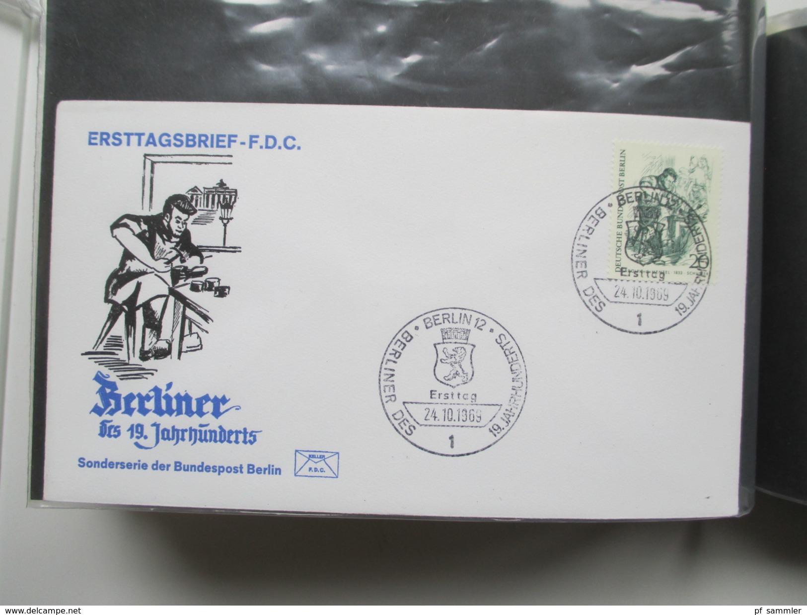 Berlin Belegesammlung 100 Briefe. Bedarf / FDC 1953 - 1972. Interessante Stücke / Stöberposten! Hoher Katalogwert!!