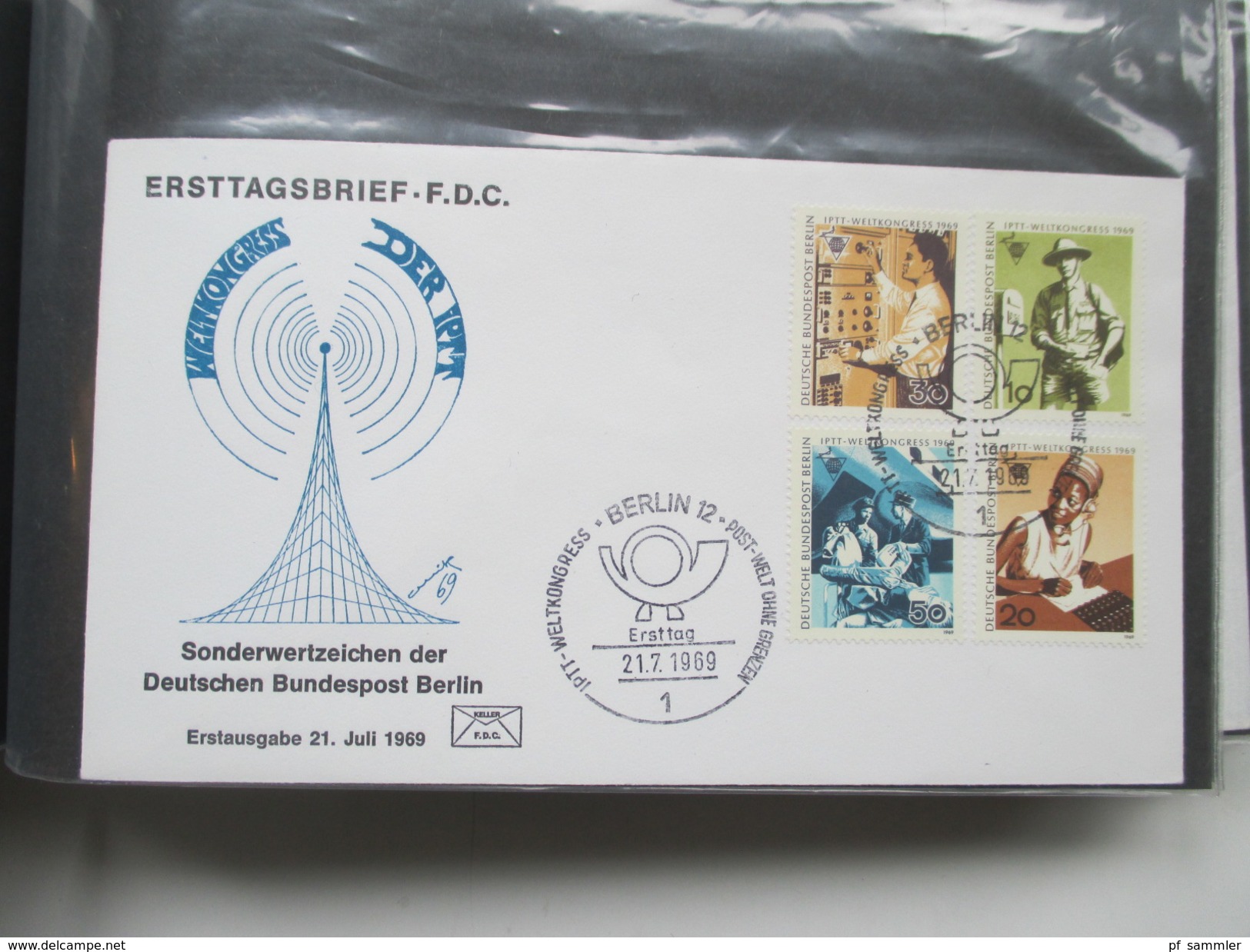 Berlin Belegesammlung 100 Briefe. Bedarf / FDC 1953 - 1972. Interessante Stücke / Stöberposten! Hoher Katalogwert!!