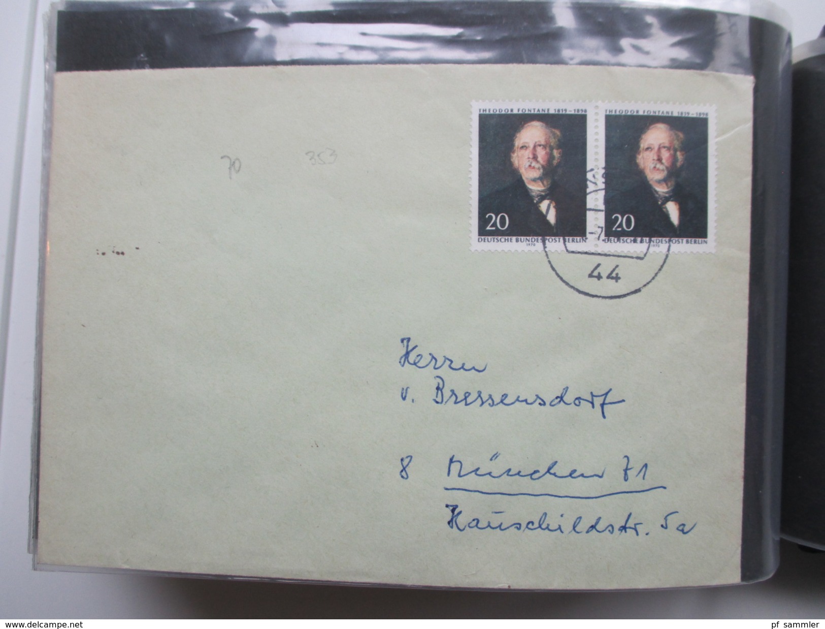 Berlin Belegesammlung 100 Briefe. Bedarf / FDC 1953 - 1972. Interessante Stücke / Stöberposten! Hoher Katalogwert!!