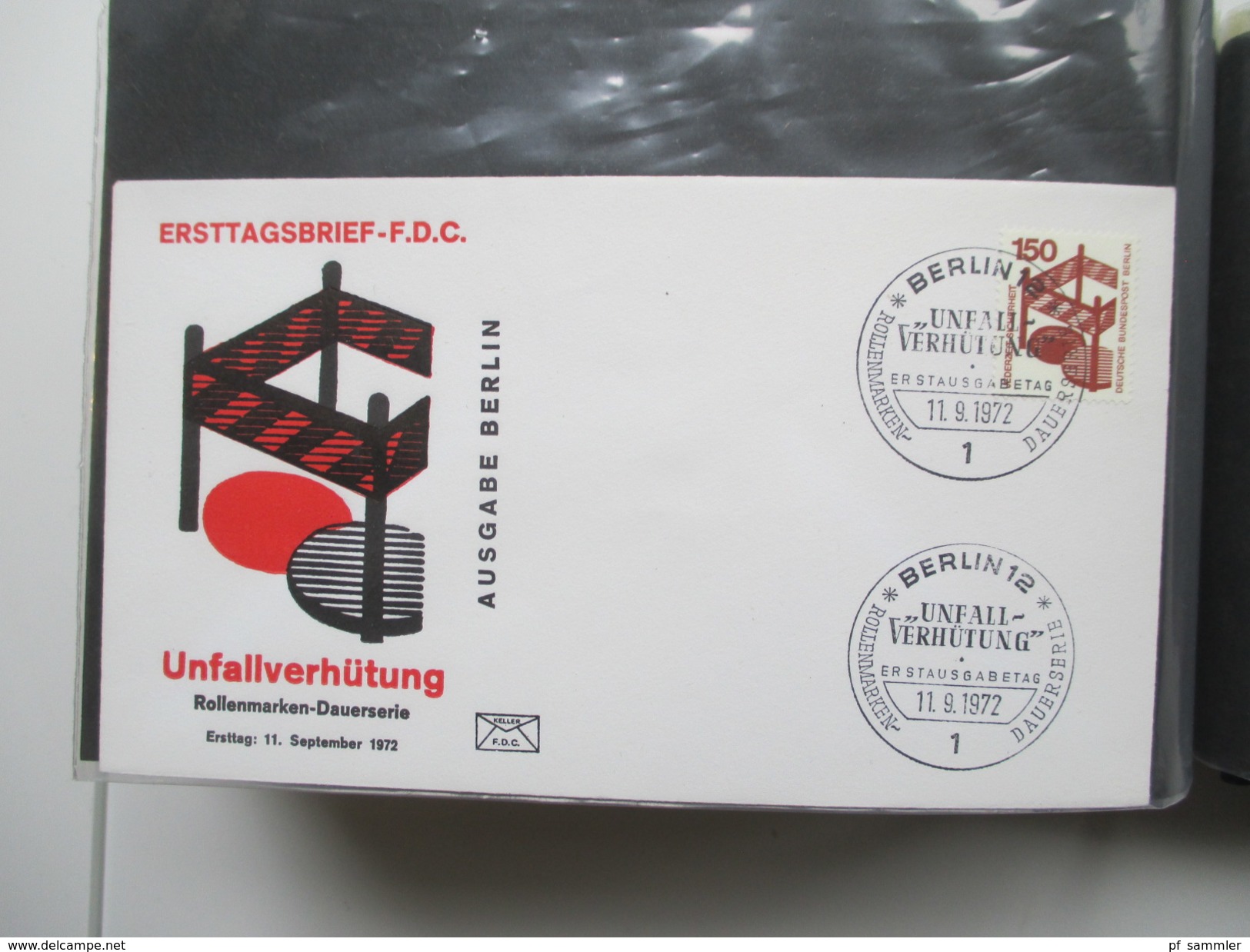 Berlin Belegesammlung 100 Briefe. Bedarf / FDC 1953 - 1972. Interessante Stücke / Stöberposten! Hoher Katalogwert!!