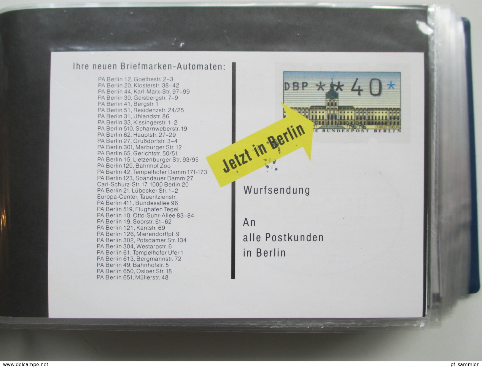 Berlin Belegesammlung 100 Briefe.Bedarf / FDC 1972-1975. Interessante Stücke / Stöberposten! Bund / Berlin Stempel. ATM