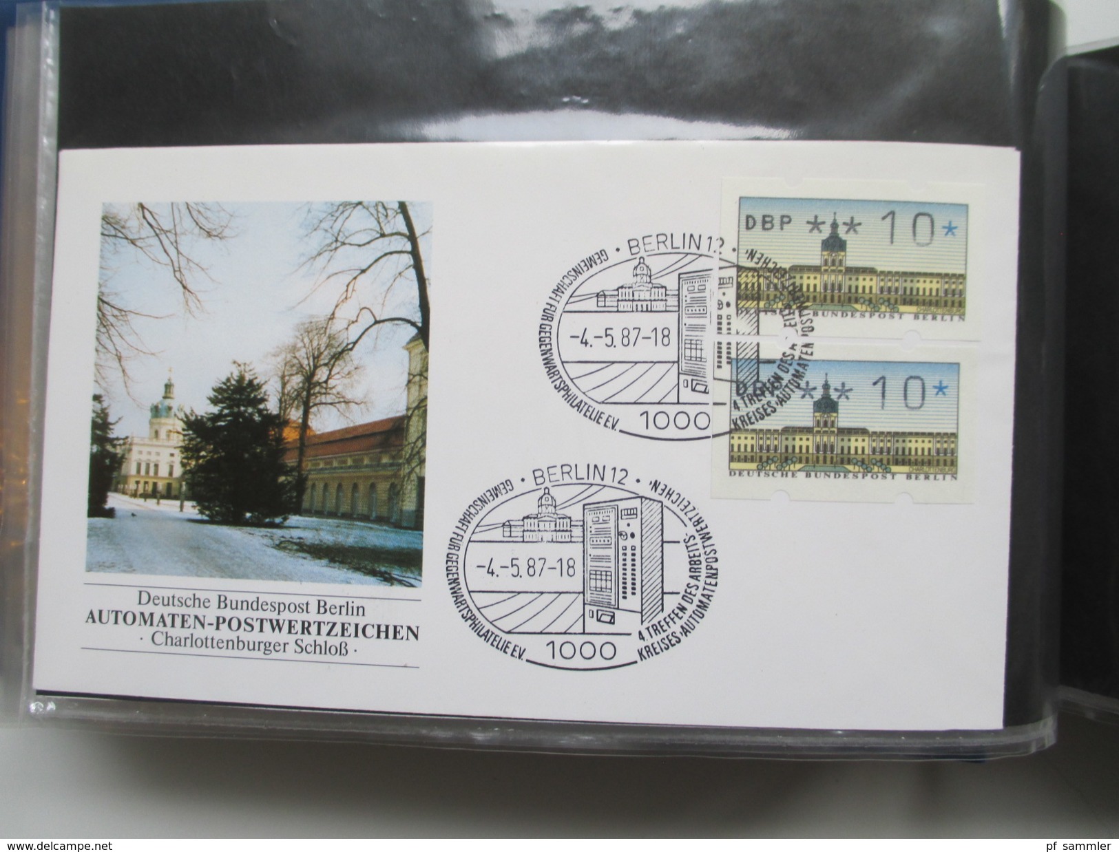 Berlin Belegesammlung 100 Briefe.Bedarf / FDC 1972-1975. Interessante Stücke / Stöberposten! Bund / Berlin Stempel. ATM