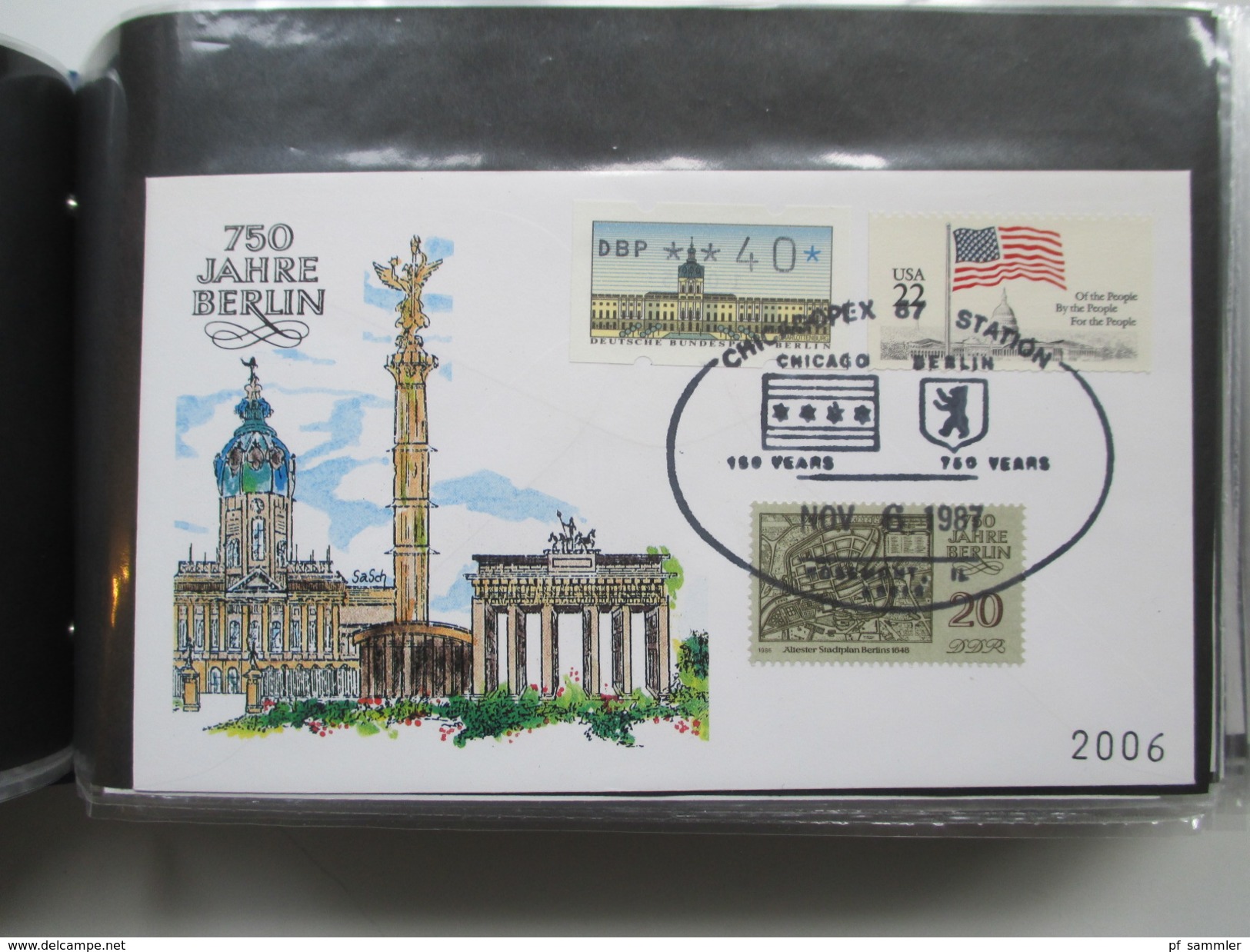 Berlin Belegesammlung 100 Briefe.Bedarf / FDC 1972-1975. Interessante Stücke / Stöberposten! Bund / Berlin Stempel. ATM