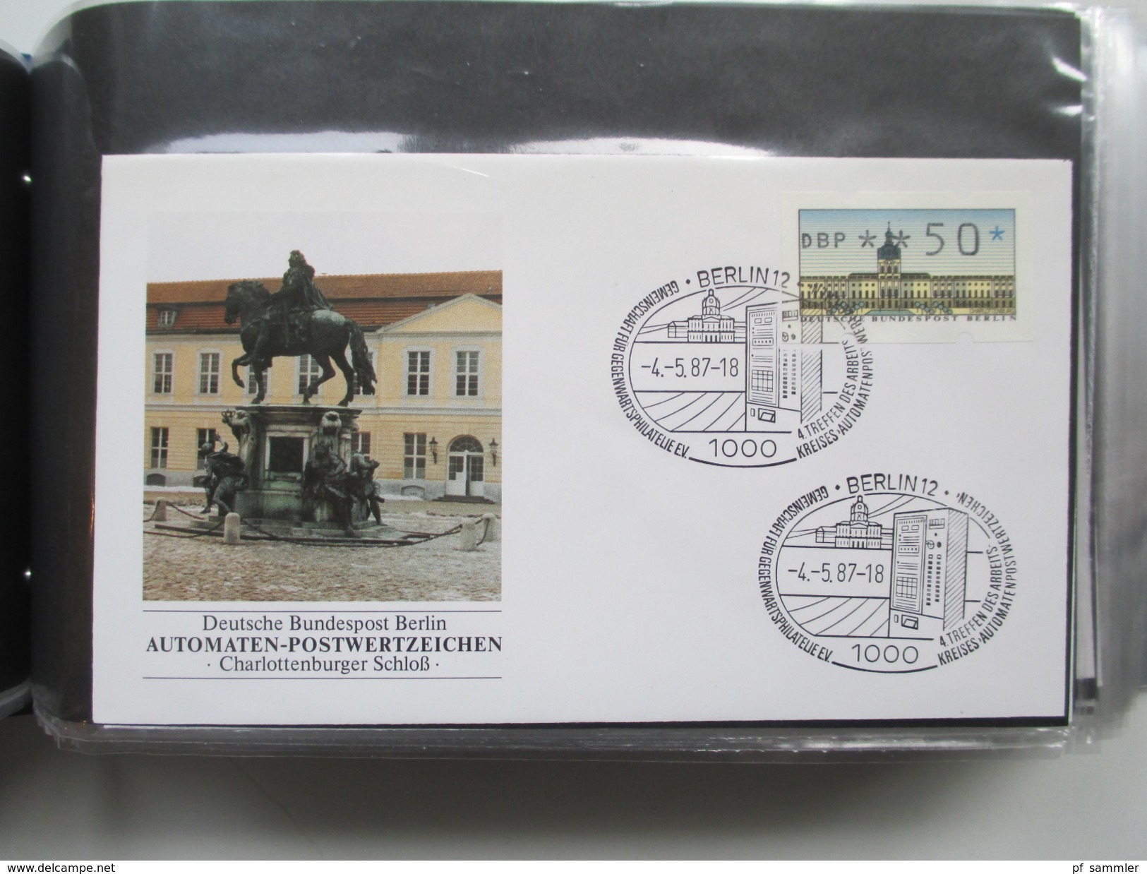 Berlin Belegesammlung 100 Briefe.Bedarf / FDC 1972-1975. Interessante Stücke / Stöberposten! Bund / Berlin Stempel. ATM