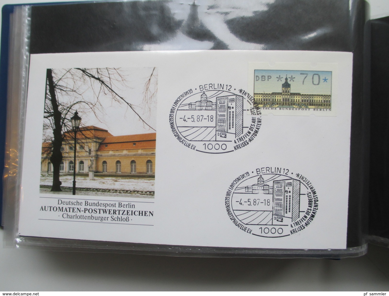 Berlin Belegesammlung 100 Briefe.Bedarf / FDC 1972-1975. Interessante Stücke / Stöberposten! Bund / Berlin Stempel. ATM