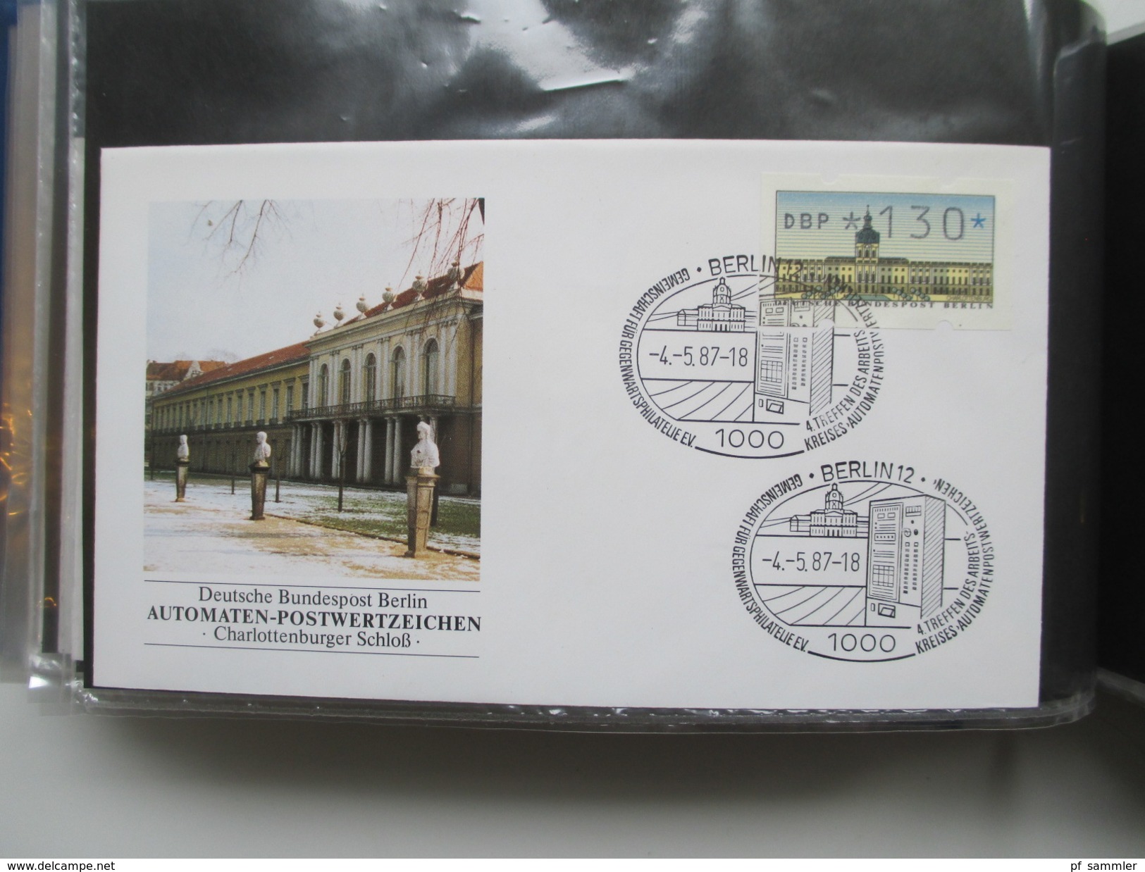 Berlin Belegesammlung 100 Briefe.Bedarf / FDC 1972-1975. Interessante Stücke / Stöberposten! Bund / Berlin Stempel. ATM