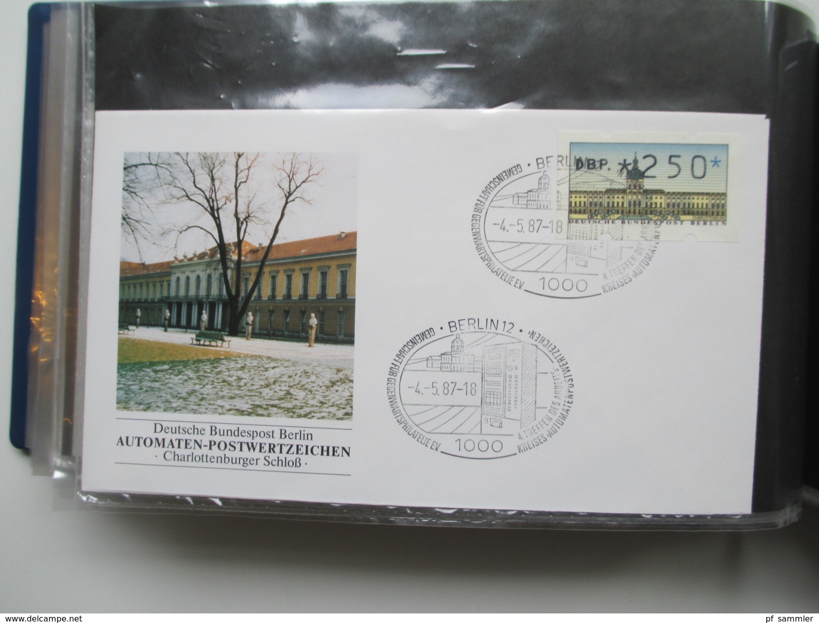 Berlin Belegesammlung 100 Briefe.Bedarf / FDC 1972-1975. Interessante Stücke / Stöberposten! Bund / Berlin Stempel. ATM