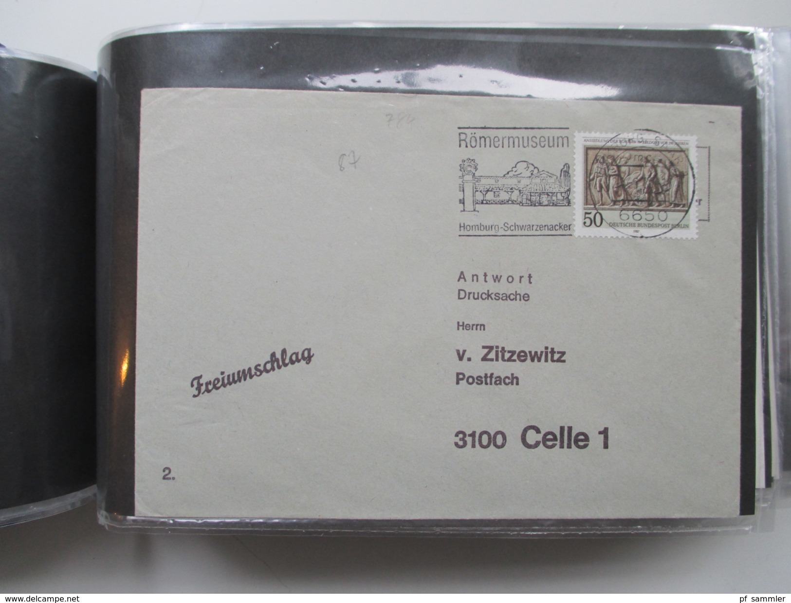 Berlin Belegesammlung 100 Briefe.Bedarf / FDC 1972-1975. Interessante Stücke / Stöberposten! Bund / Berlin Stempel. ATM