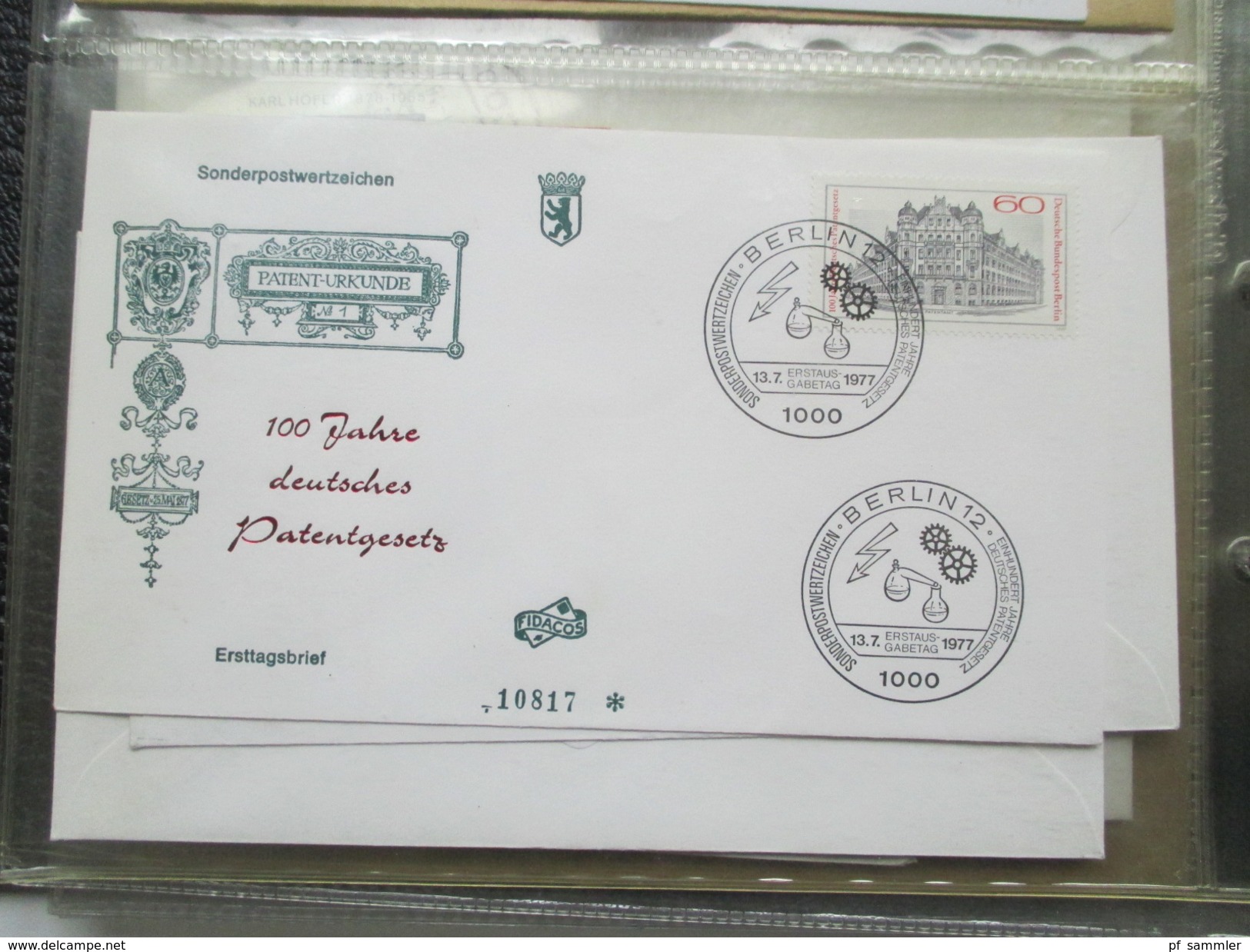 Berlin Belegesammlung ca. 100 Briefe.Bedarf / FDC 1976-1991. Interessante Stücke / Stöberposten! Bund / Berlin Stempel.