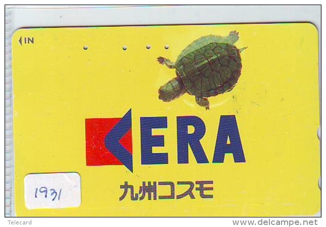 Télécarte Japon * TURTLE *  (1931) PHONECARD JAPAN * * TORTUE *   TELEFONKARTE * SCHILDKRÖTE - Turtles