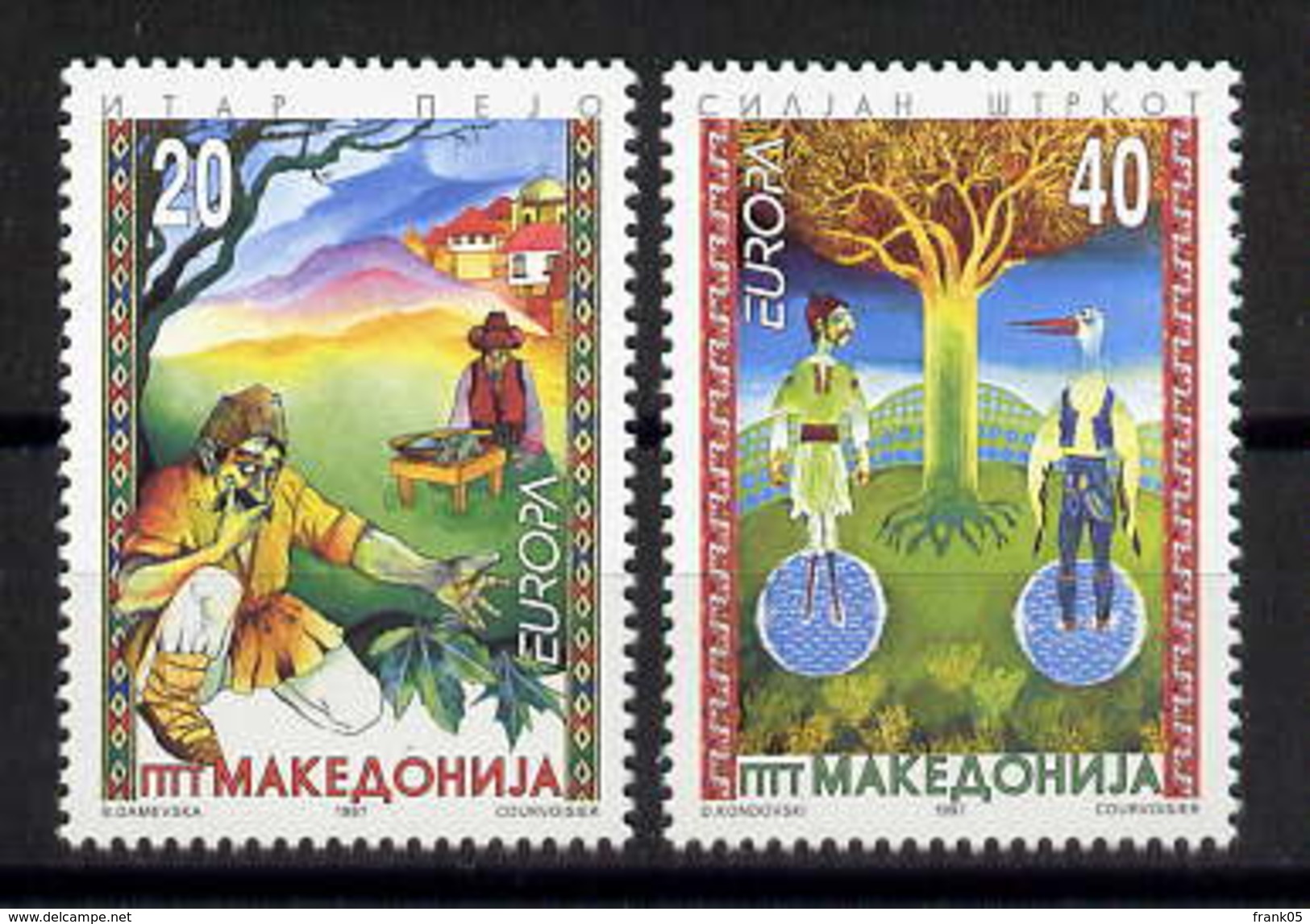 Makedonien / Macedonia / Macedonie 1997  Satz/set EUROPA ** - 1997