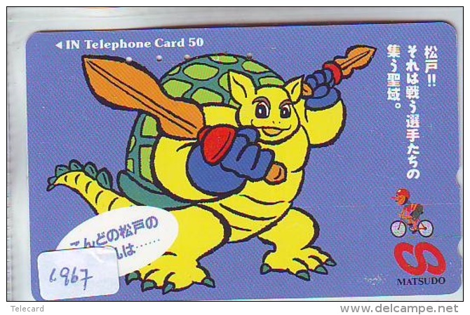Télécarte Japon * TURTLE *  (1967) PHONECARD JAPAN * 110-177691 * TORTUE *   TELEFONKARTE * SCHILDKRÖTE - Turtles