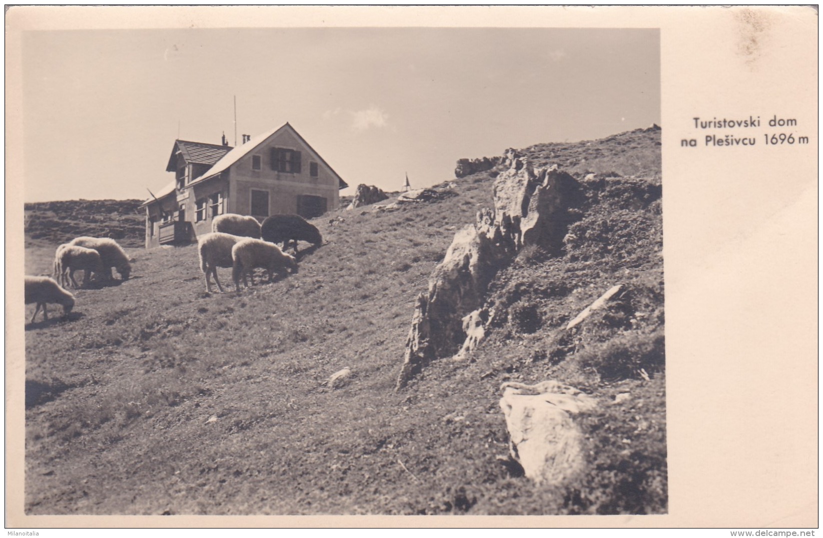 Turistovski Dom Na Plesivcu 1696 M * 15. VII. 1937 - Slowenien