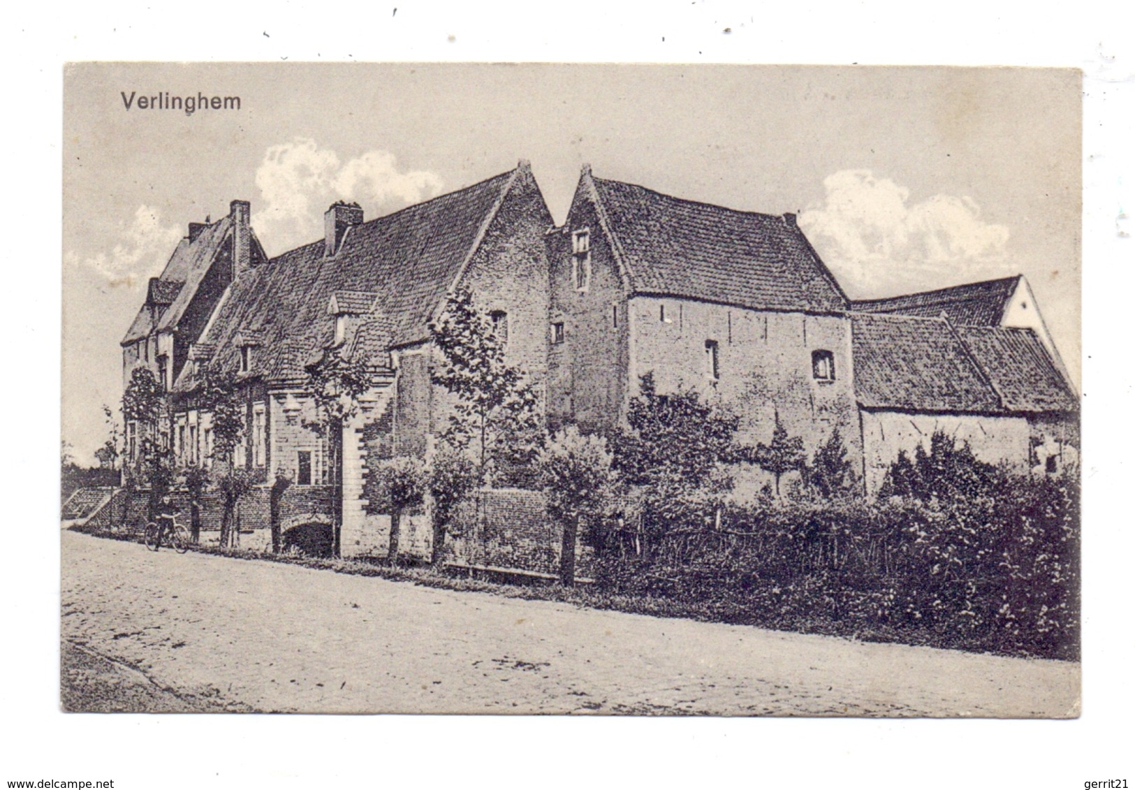 F 59237 VERLINGHEM, Bauernhaus, 1916, Deutsche Feldpost - Lambersart