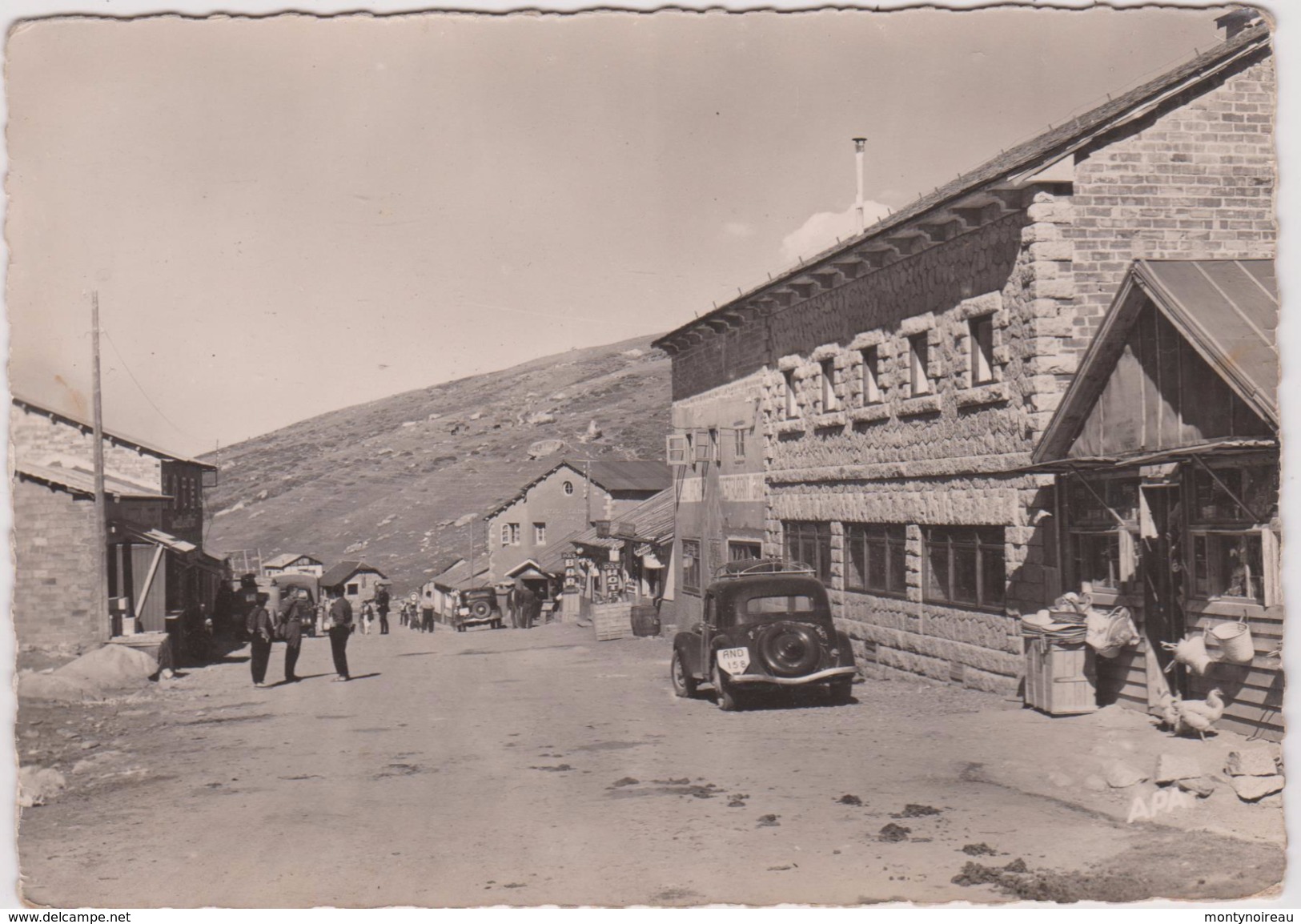 Andorre-Andorra : Vue   Pas De La  Casa ,  Traction  Citroën - Andorra