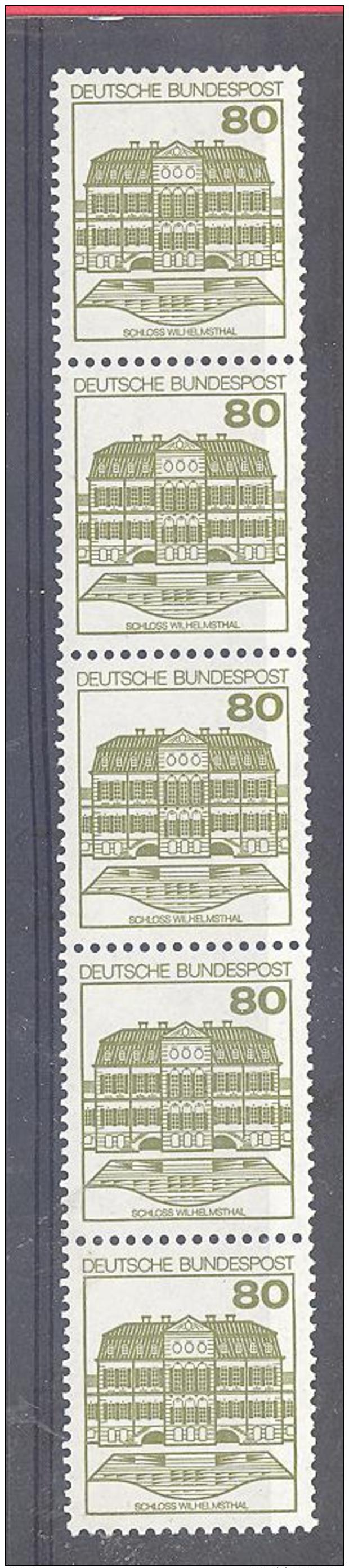 BUND   Michel #  1140  **   5-er Streifen - Unused Stamps