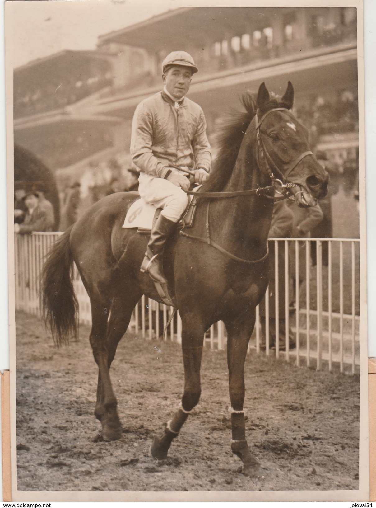 Hippisme Photo New York Times AUTEUIL 26/3/1939 Grand Prix Printemps Cheval NEMOURS Jockey BRUNET Prop. SAULAY - Reiten