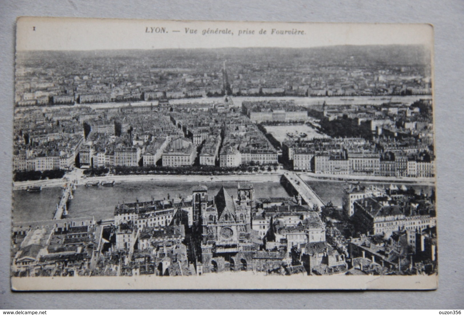 LYON (RHÔNE), Vue Générale Prise De Fourvière - Autres & Non Classés