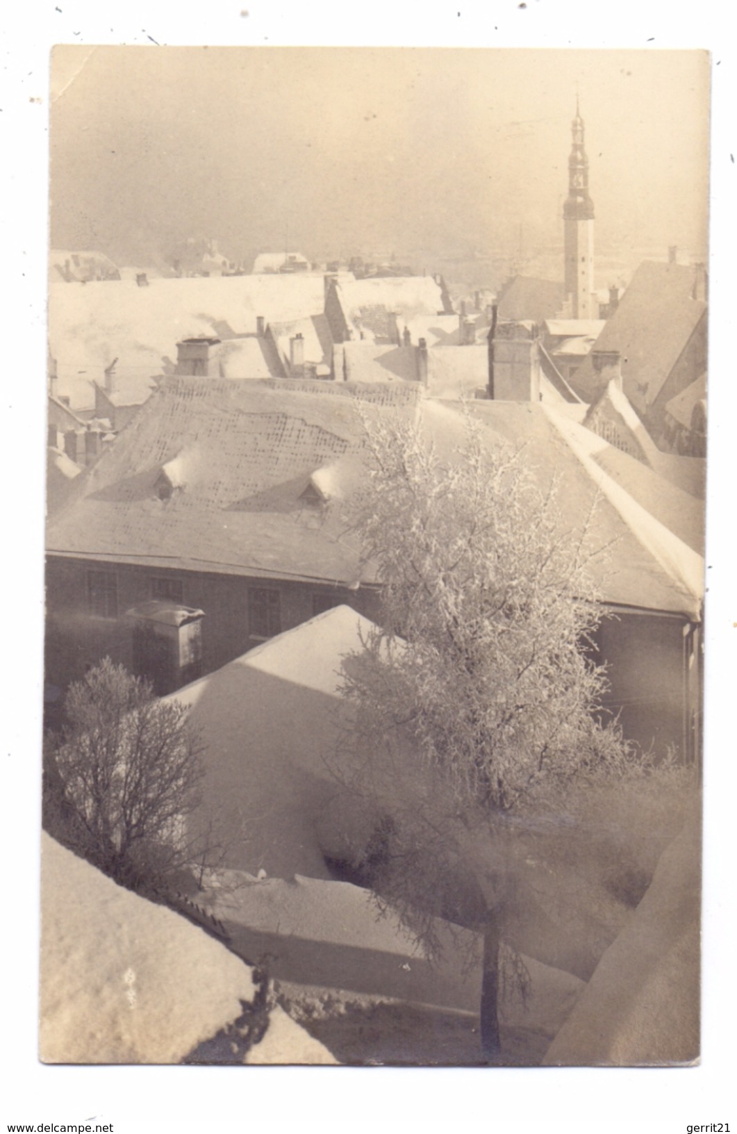 EESTI / ESTLAND - REVAL / TALLINN, Tallinn Im Schnee, 1925, Foto Rambach - Estland