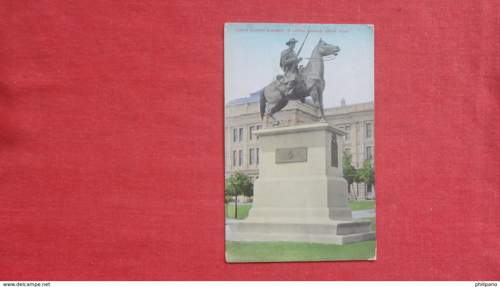 Civil War Monument  Texas > Austin  Terry's Rangers Monument  Ref  2589 - Austin