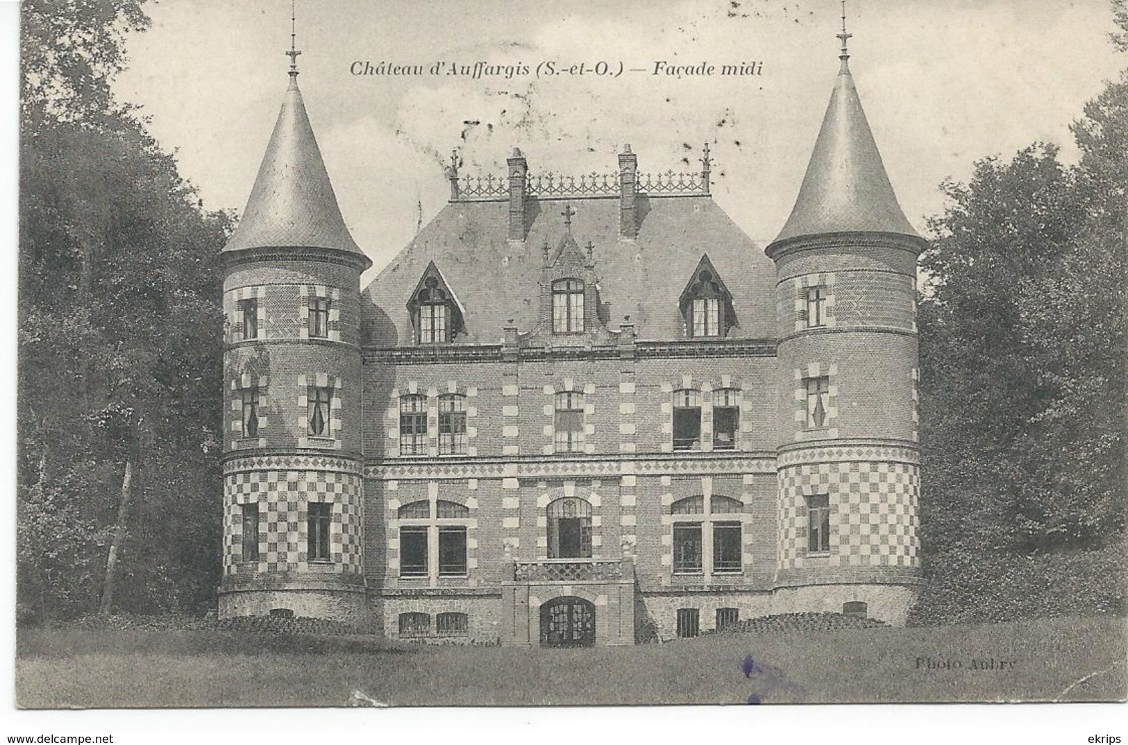 Château D'Auffargis--Façade Midi - Auffargis