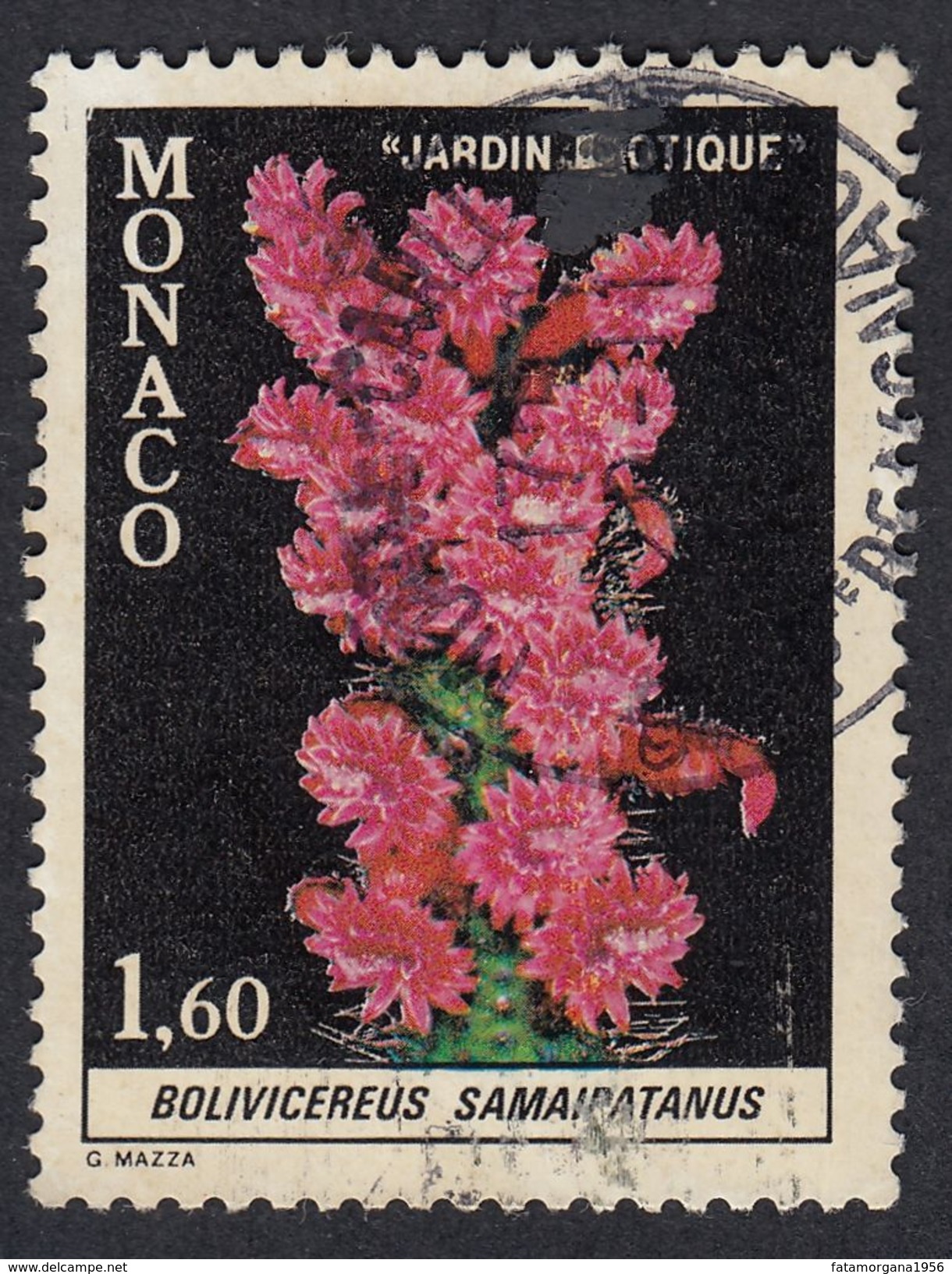 MONACO - 1982 -  Yvert 1307 Usato. 1,60 F, Bolivicerus Samaipatanus. - Usados