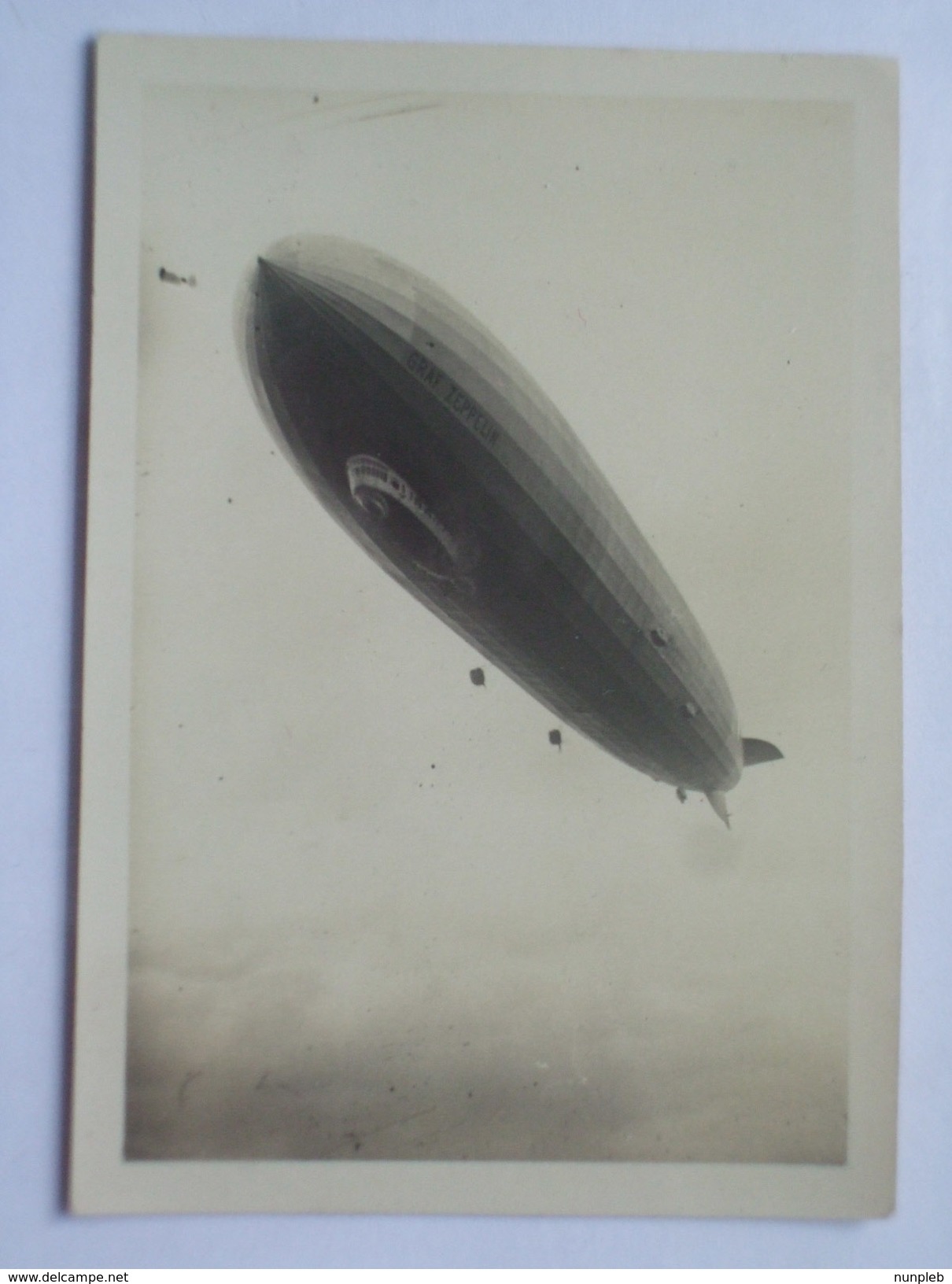 Graf Zeppelin Photograph 6.5 Cms X 9.0 Cms - Aviation