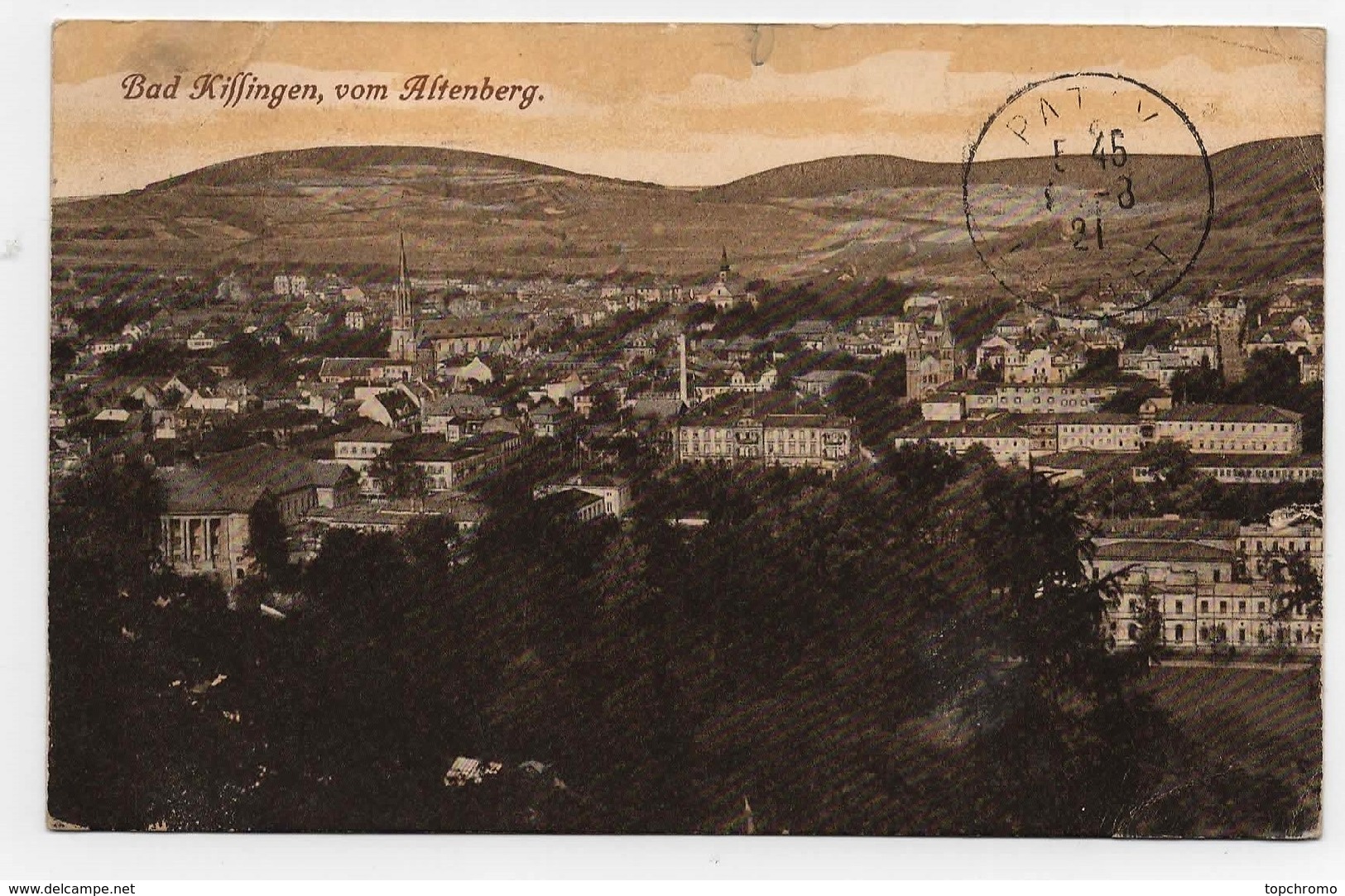 Carte Postale Bad Kissingen Vom Altenberg - Bad Kissingen