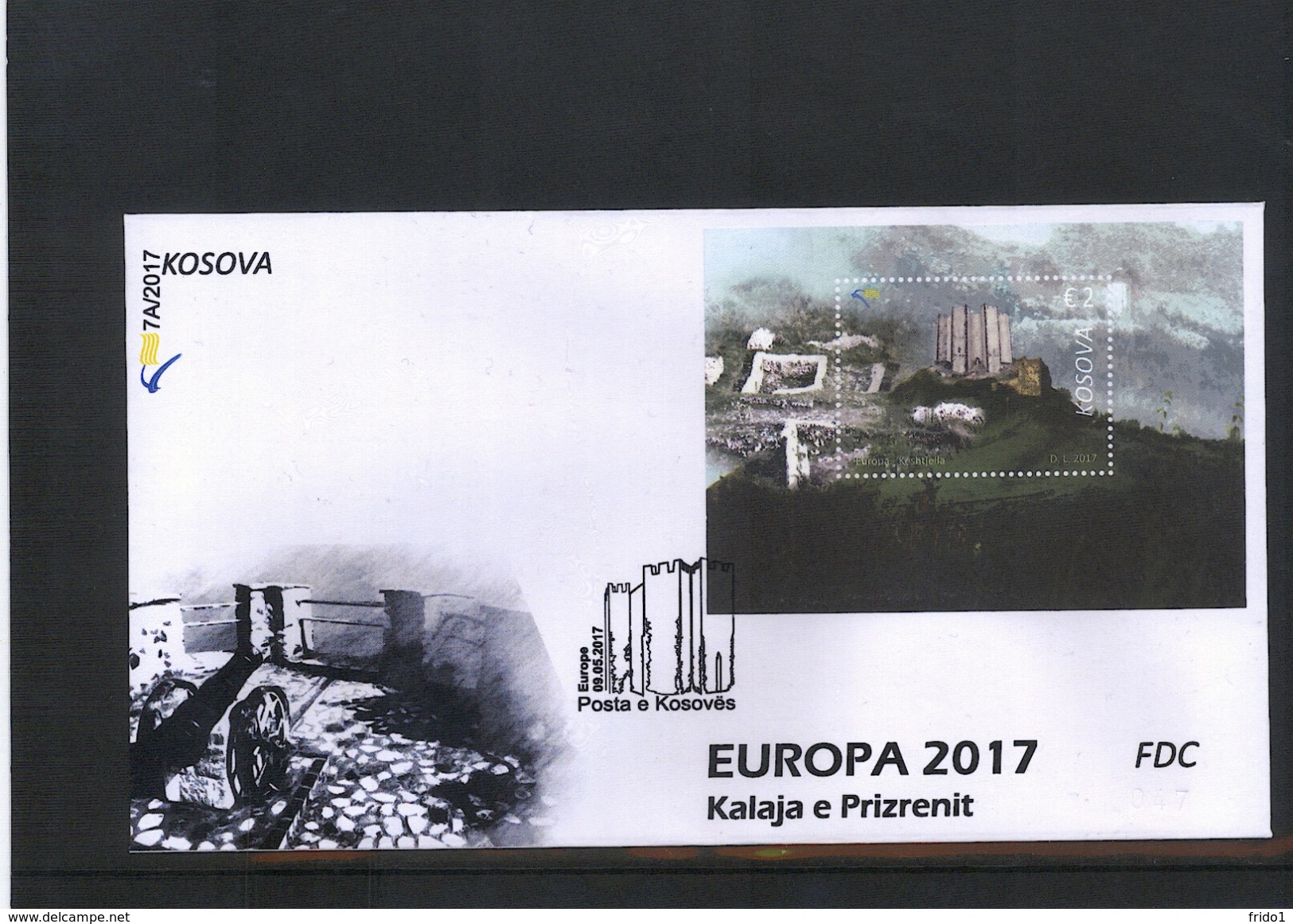 Kosovo 2017 Europa Cept Block FDC - 2017