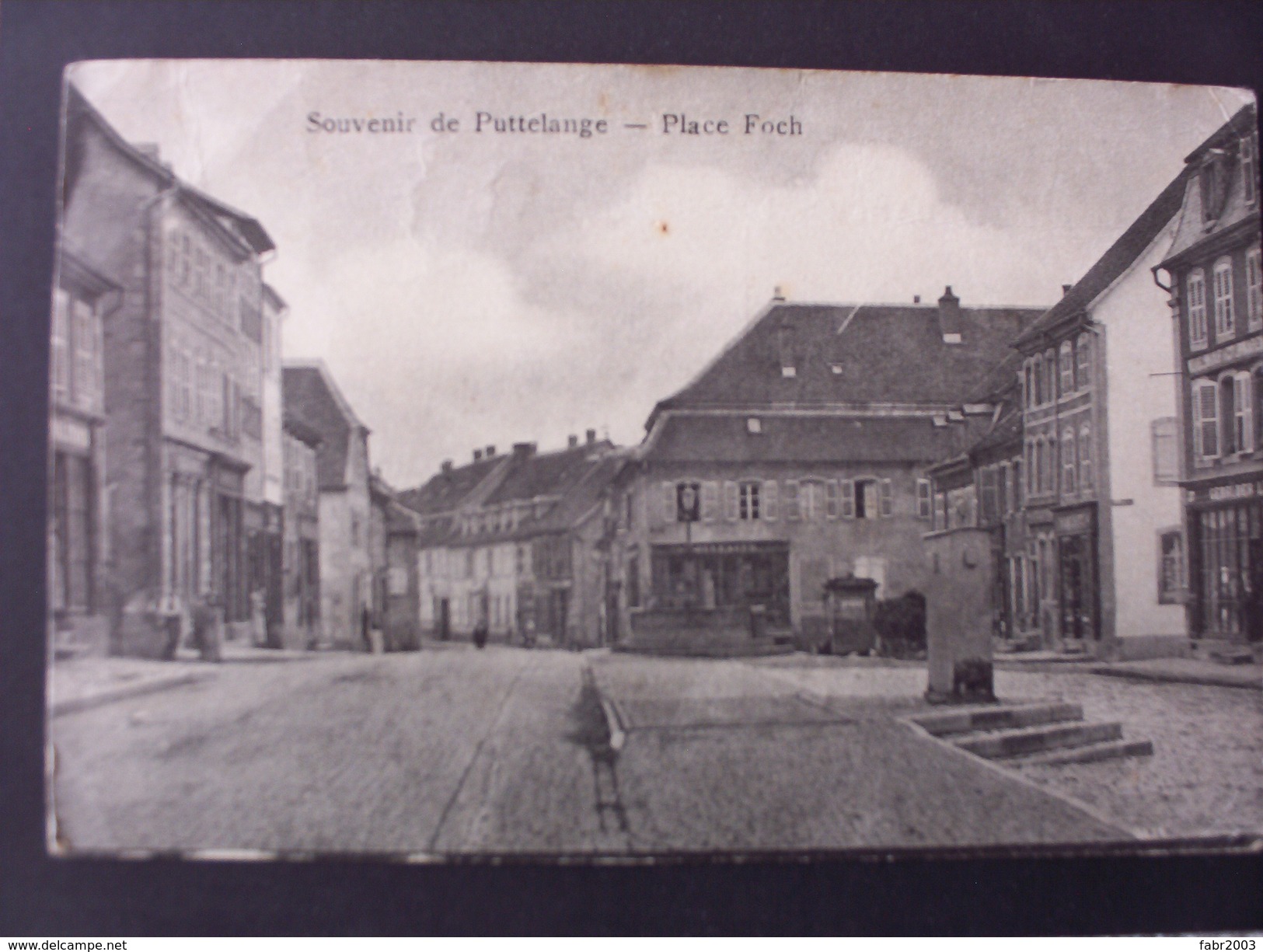 Souvenir De Puttelange - Place Foch. - Puttelange