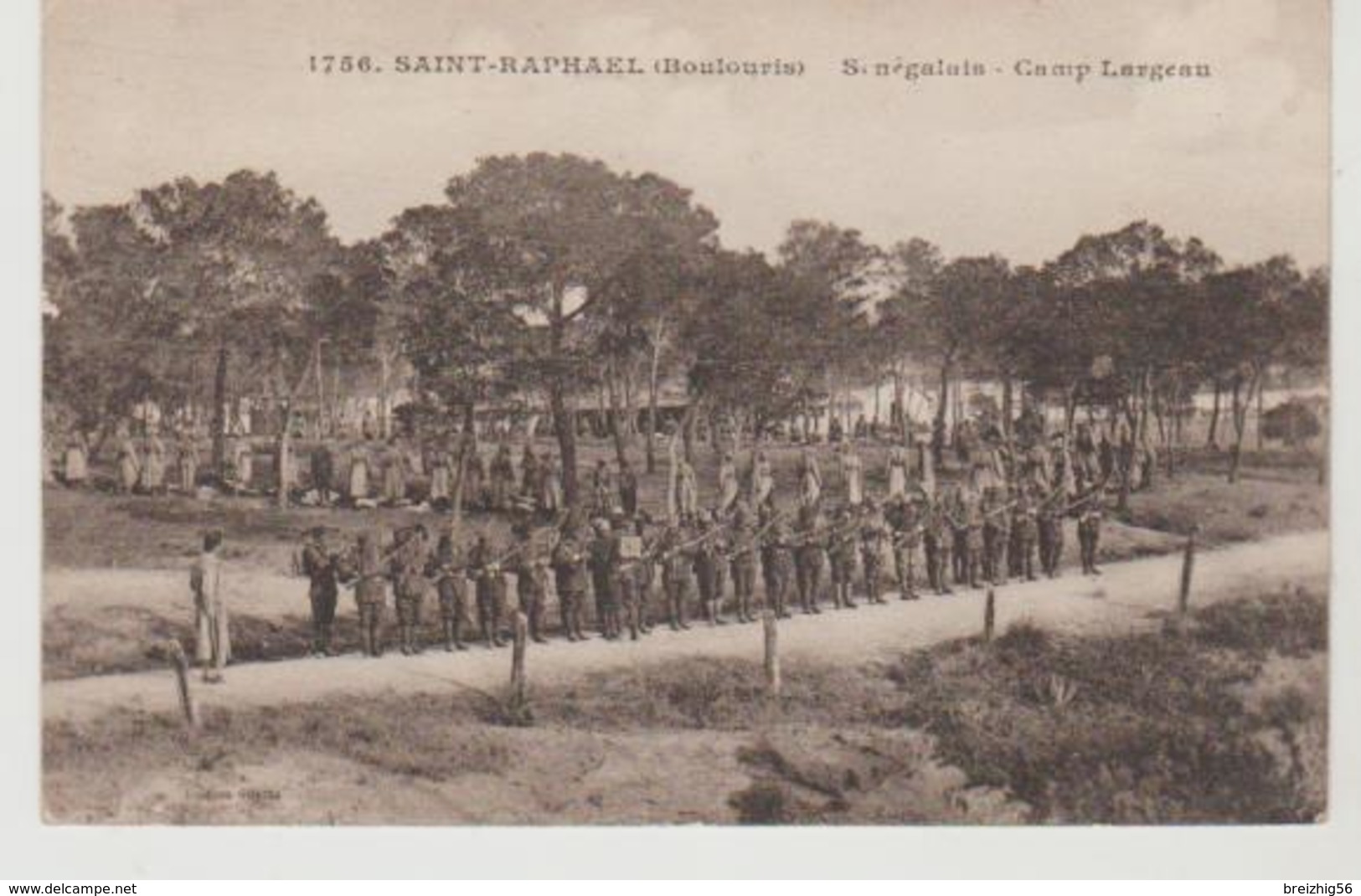 Var SAINT RAPHAËL ( BOULOURIS) Sénégalais Camp Largeau - Saint-Raphaël