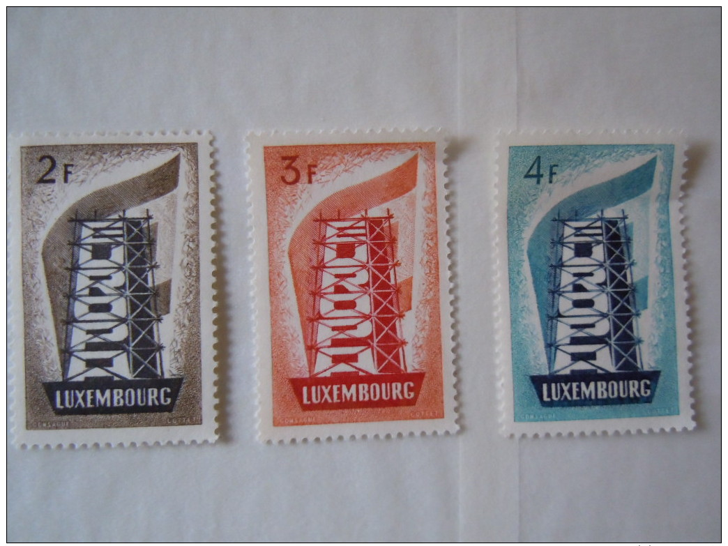 Luxembourg  Europ  , * 1956, Petites Charnières - Ungebraucht