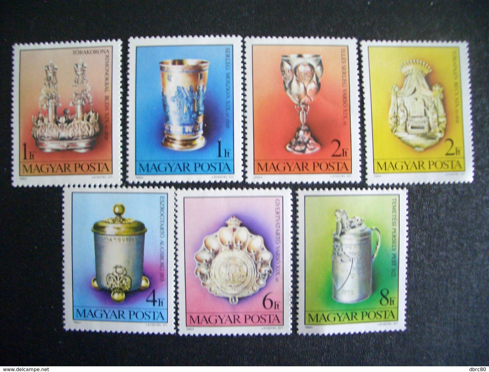 Hungary, 1984, Metal Art, Jewish Art, Judaica, Religion - Unused Stamps