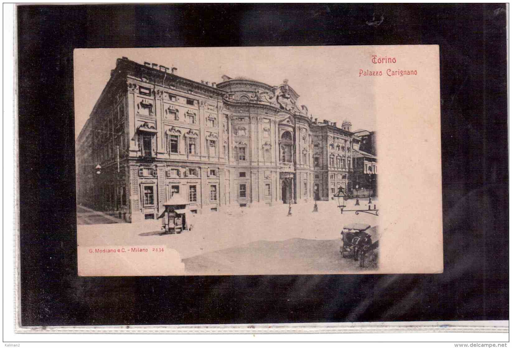 10293   -   TORINO,  Palazzo Carignano    /   NUOVA - Palazzo Carignano