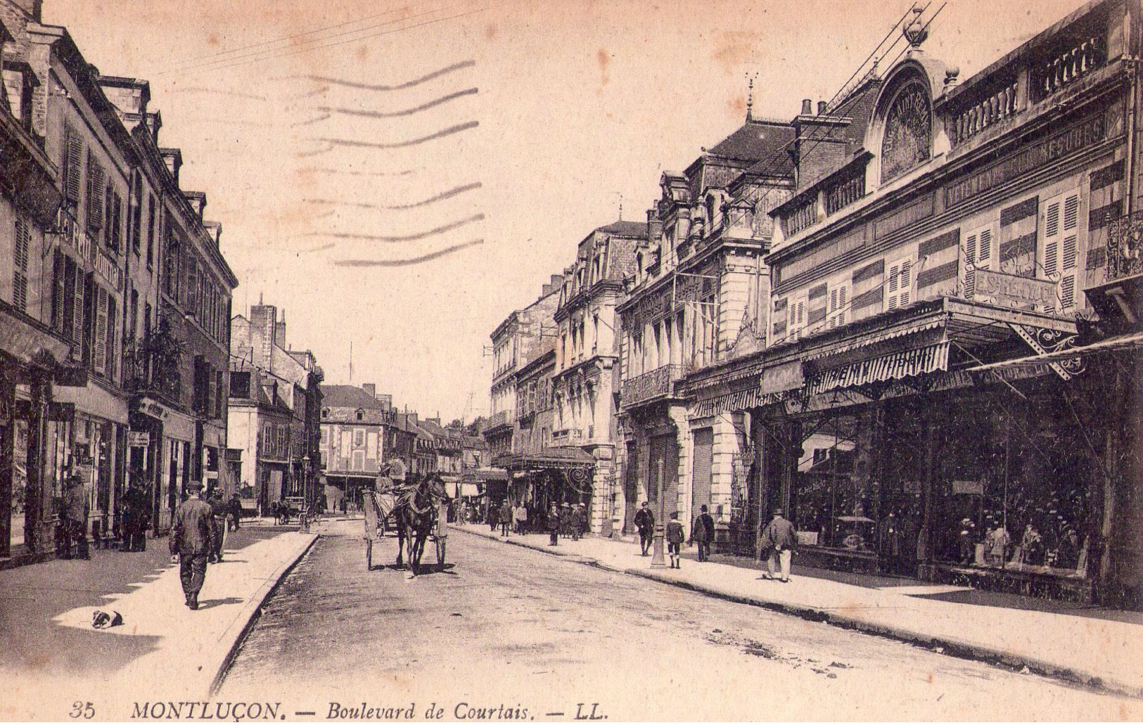 03 - MONTLUCON - Boulevard De Courtais - Belle Animation - Montlucon