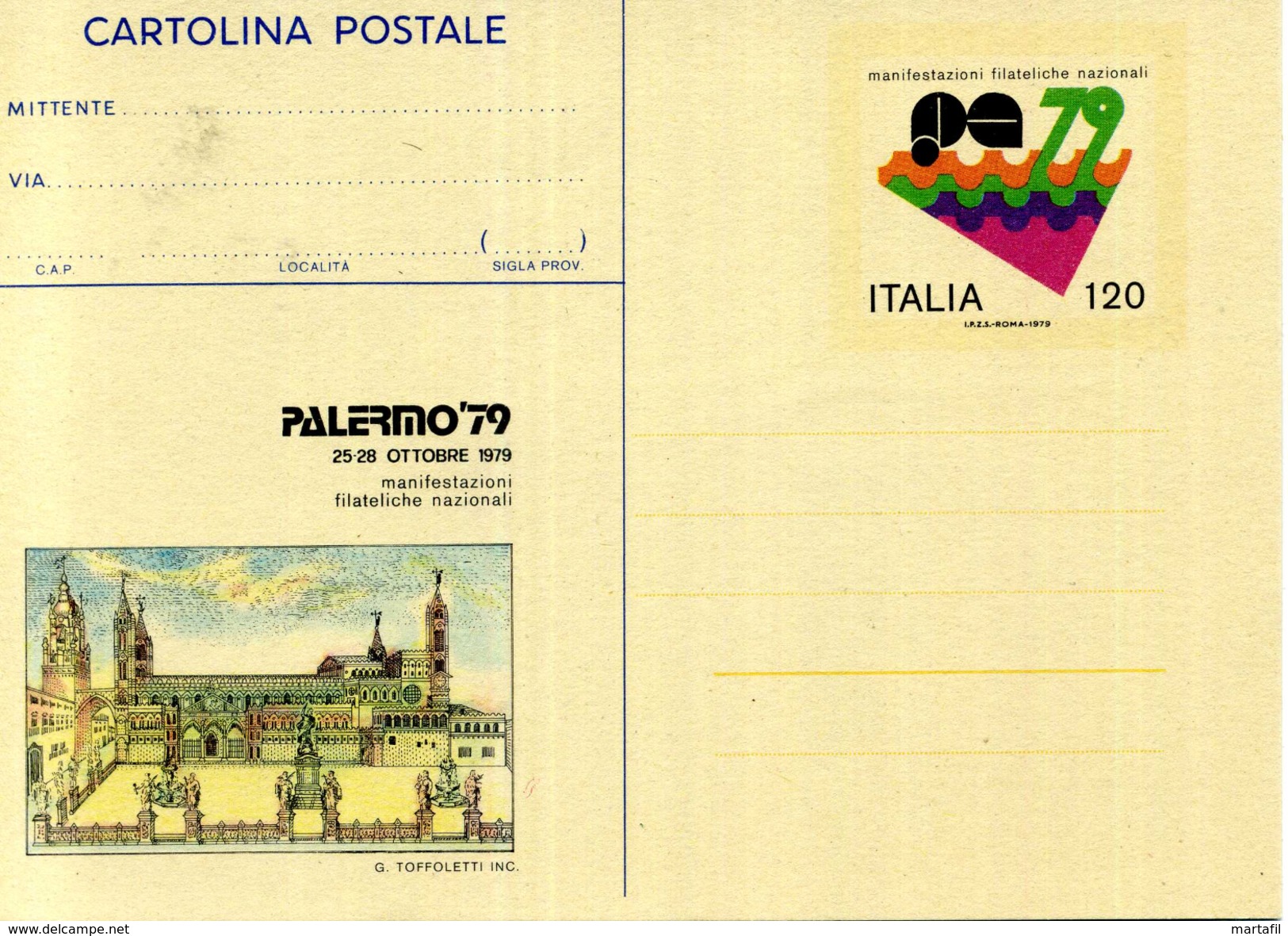 1979 Interi Postali C180 NUOVA - Interi Postali