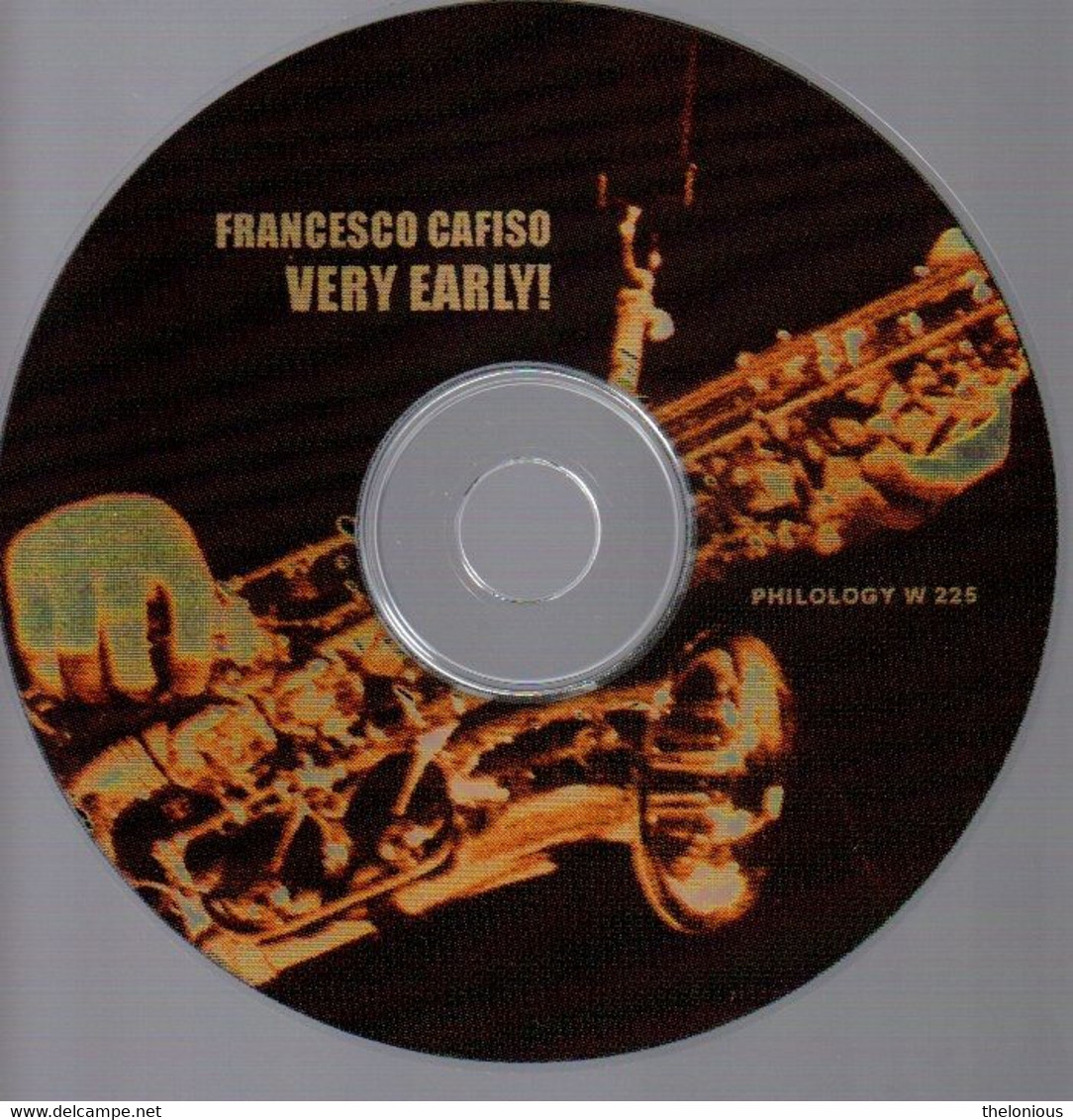 # CD: Francesco Cafiso - Very Early! - Philology W 225 - Jazz