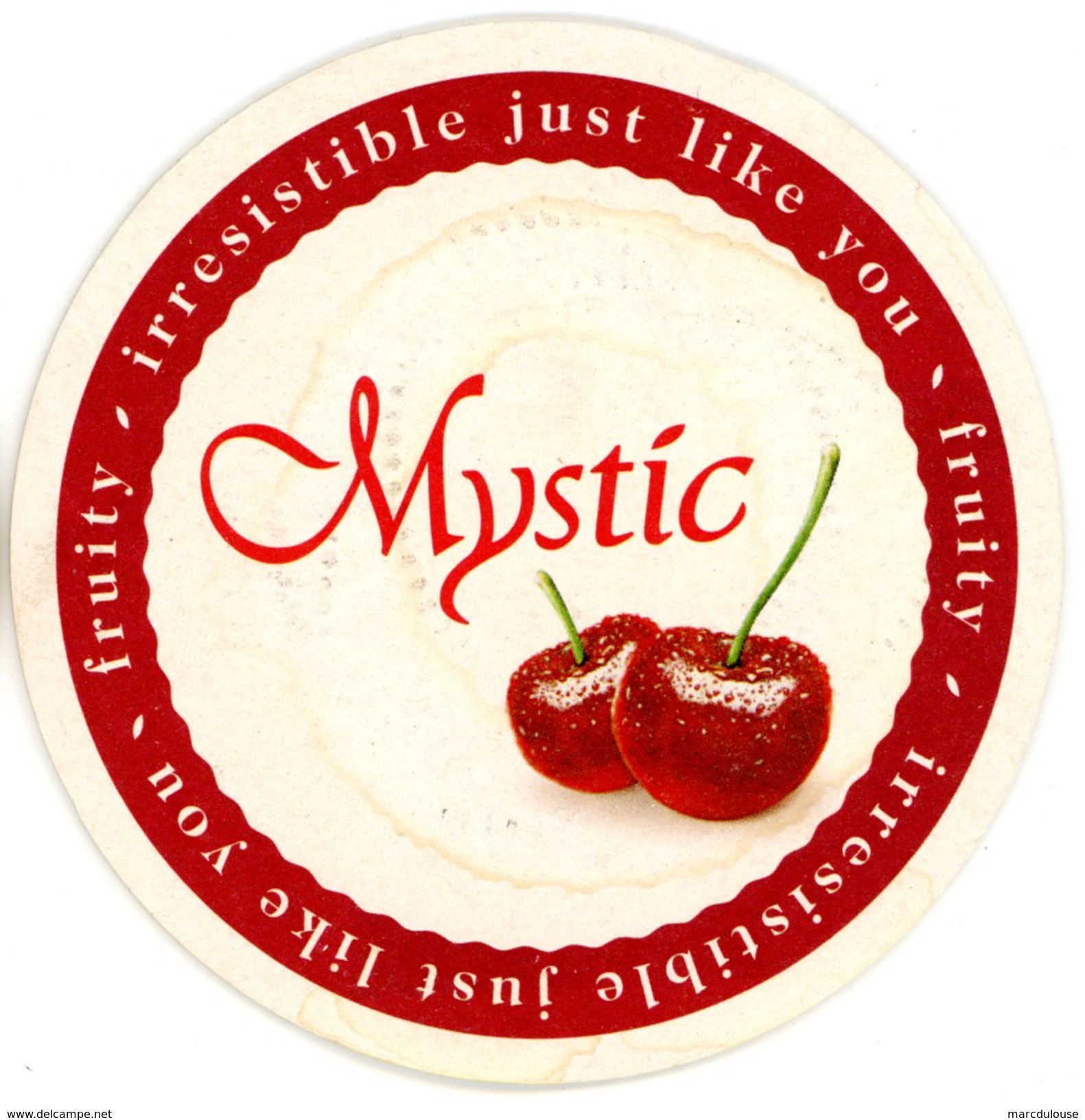 Mystic. Fruity - Irresistible Just Like You. Cerises (griottes) - Kersen (krieken). - Sous-bocks