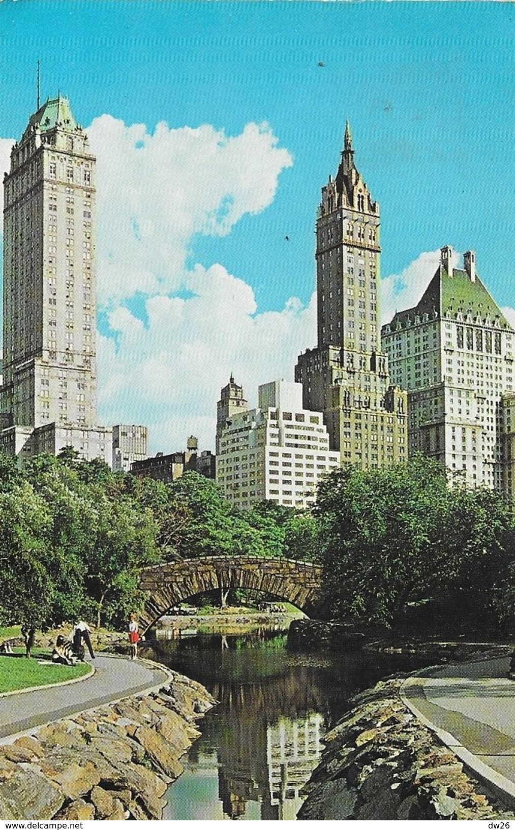 Central Park - New York City - Picturesque Bridge In The Heart Of Manhattan - Central Park