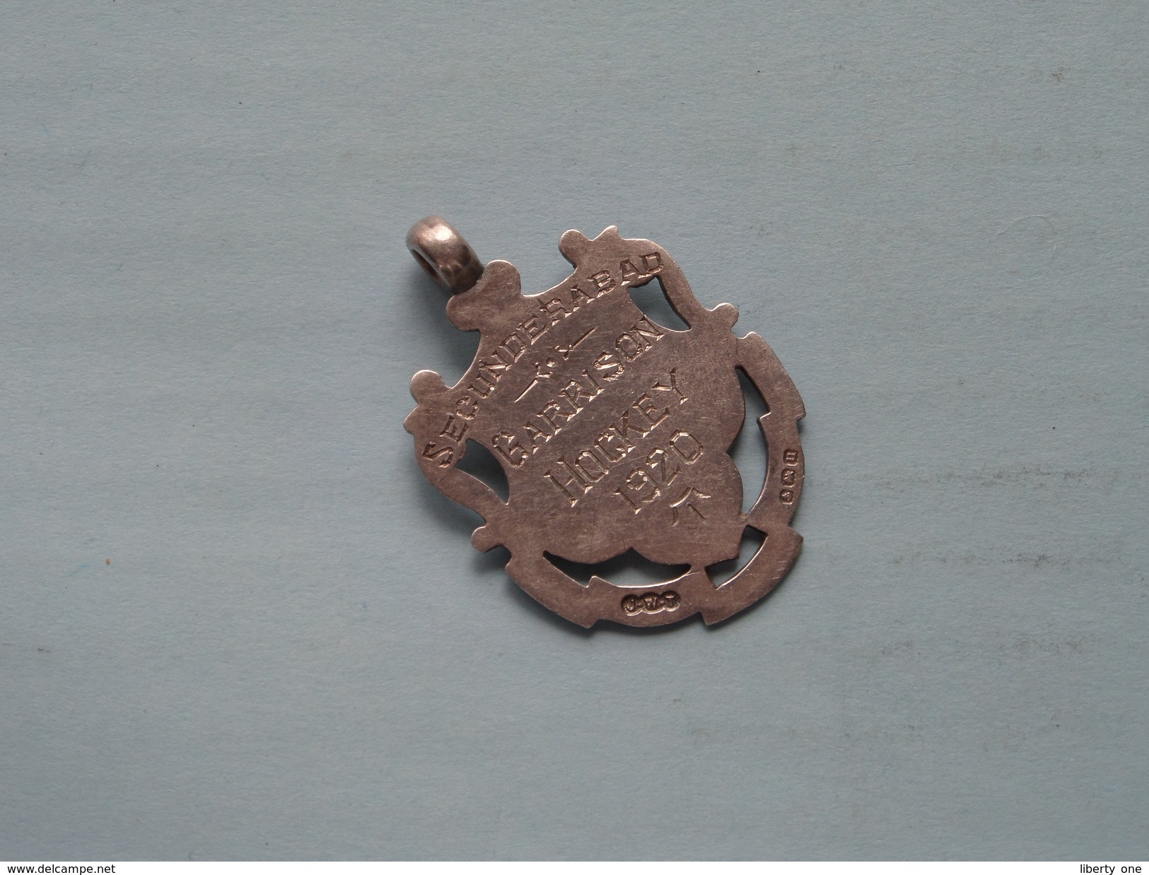 HOCKEY 1920 ( Garrison ) SECUNDERABAD ( Silver - 7 Gr. ) ( Details Zie Foto ) ! - Zonder Classificatie