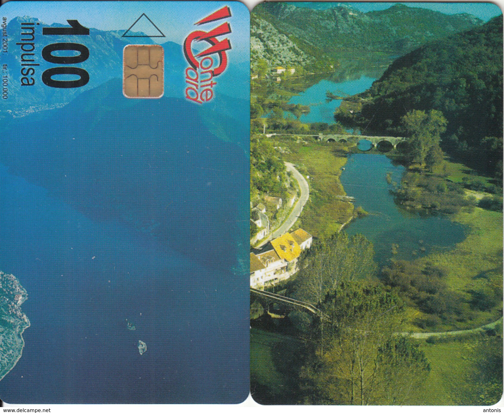 MONTENEGRO - River Of Montenegro, 08/01, Sample(no CN) - Landschappen