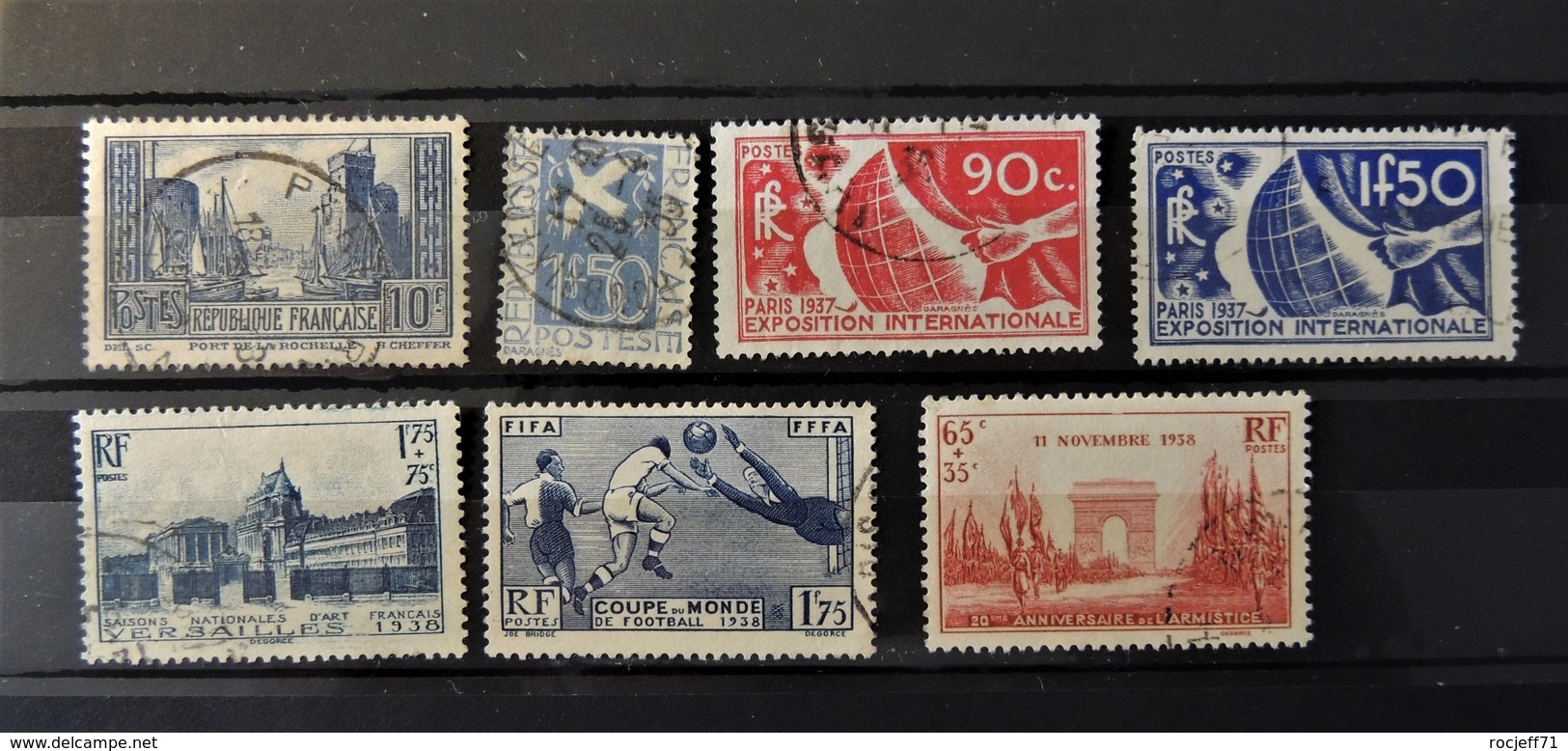 France Lot Des Années 30    //  Cote : 77 Euros - Used Stamps