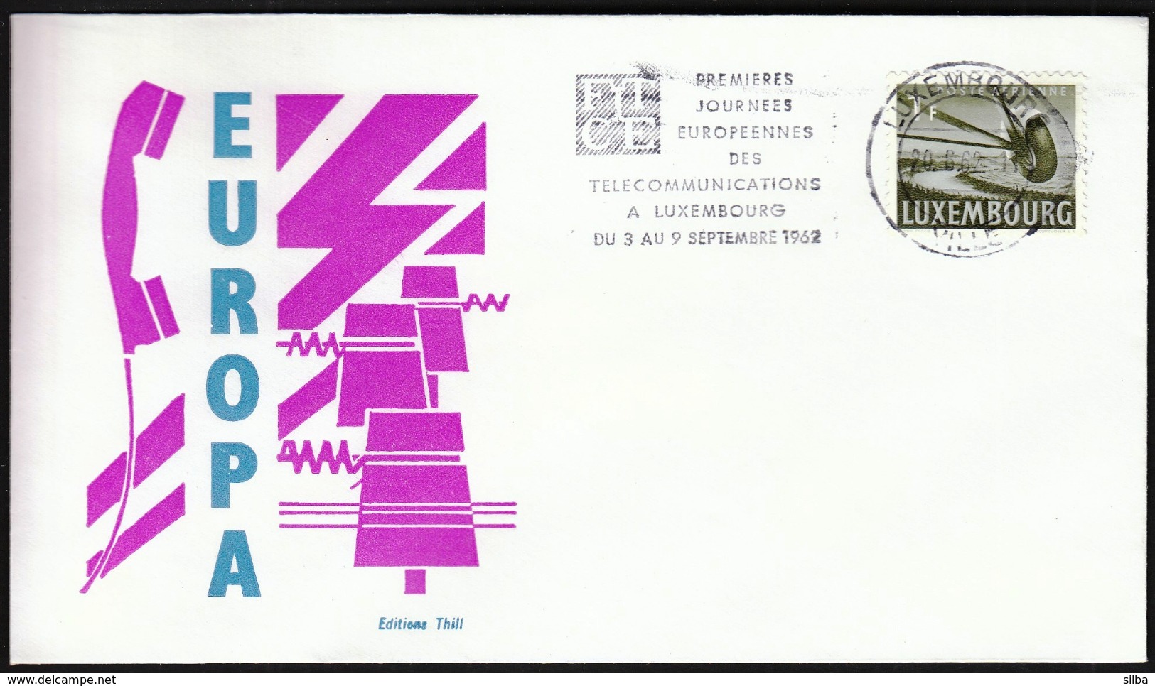 Luxembourg 1962 / European Telecomunications / FITCE - Telekom