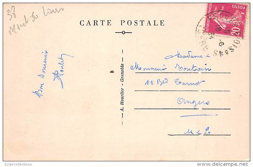 Mont De Lans      38       Le Plateau  Bons  Et  Cuculet - Sonstige & Ohne Zuordnung