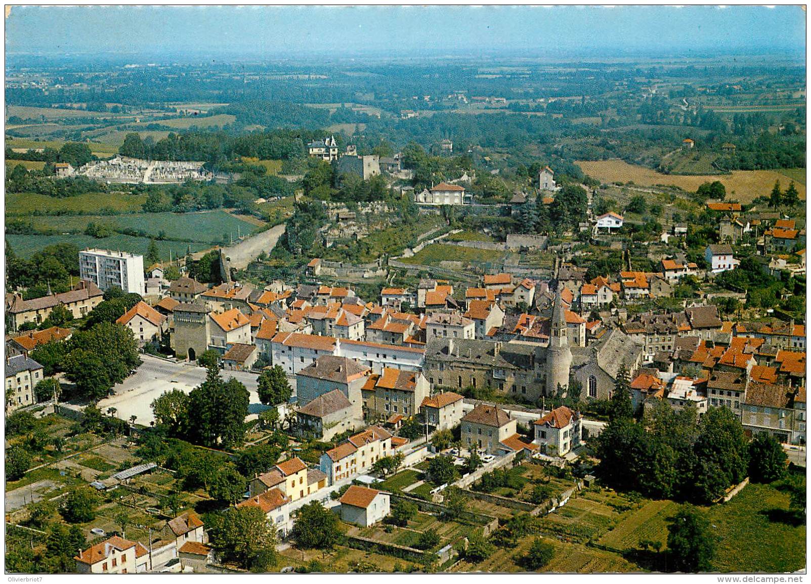 France - 38 - Crémieu -Vue Générale Aérienne - Crémieu