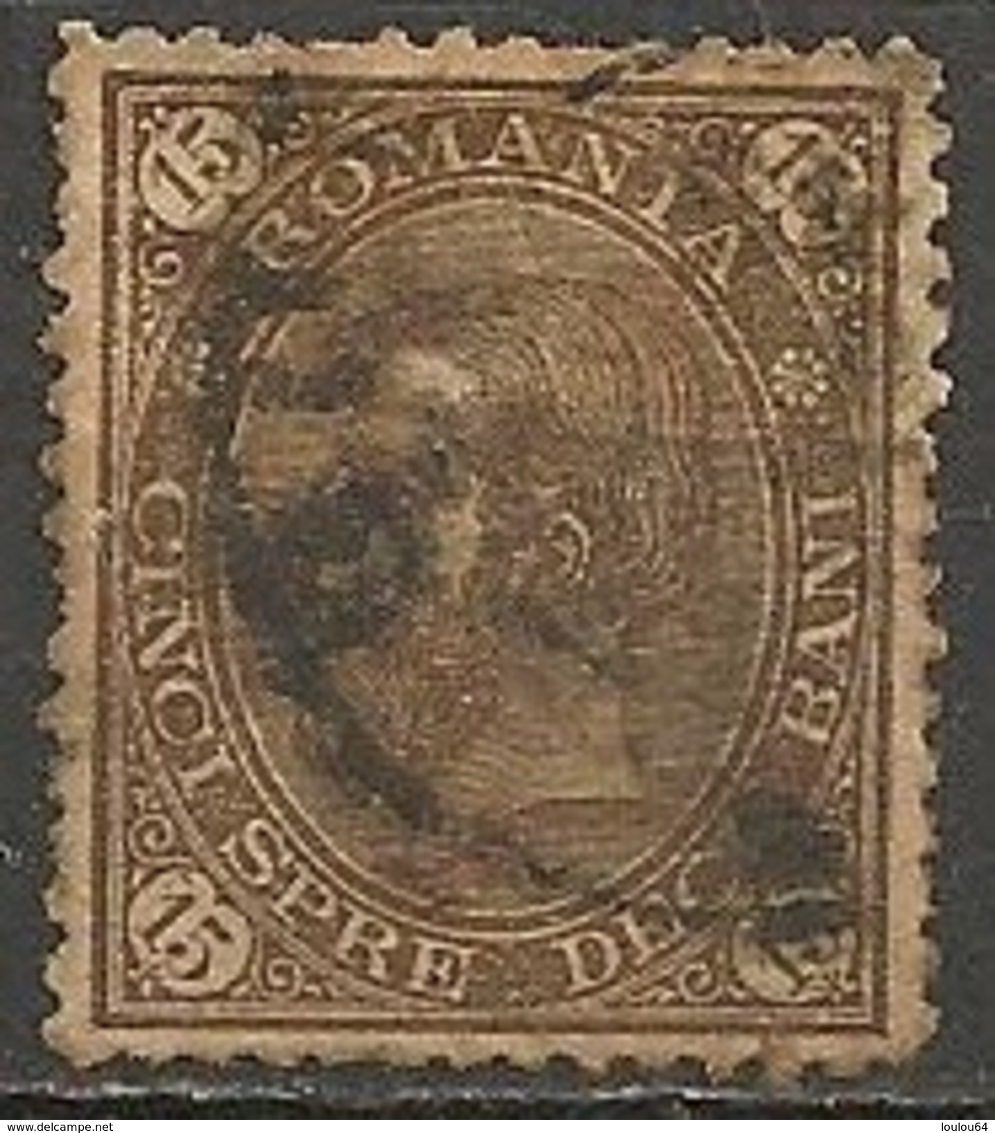 Timbres - Roumanie - 1890 - 15 B. - N° 87 - - Used Stamps