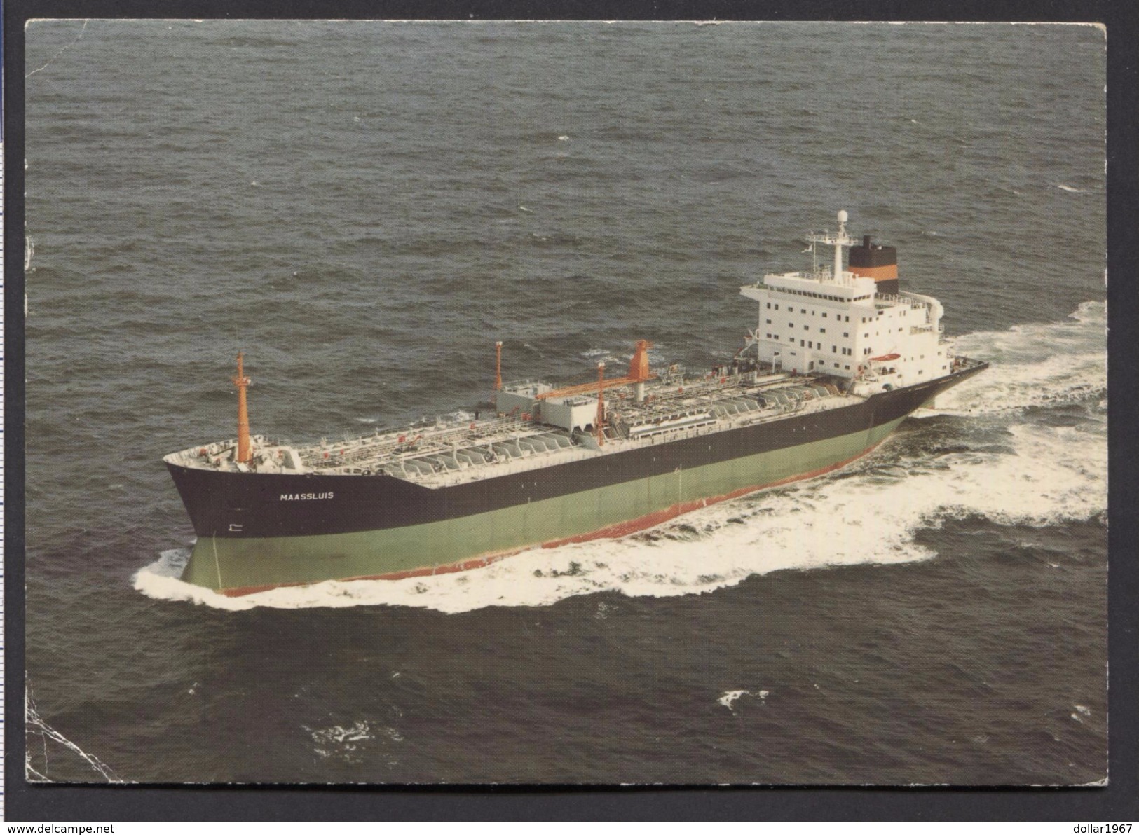 M T Maassluis (schip /  (ship Chemical Tanker,, 1982) - See The 2  Scans For Condition.( Originalscan !!! ) - Pétroliers